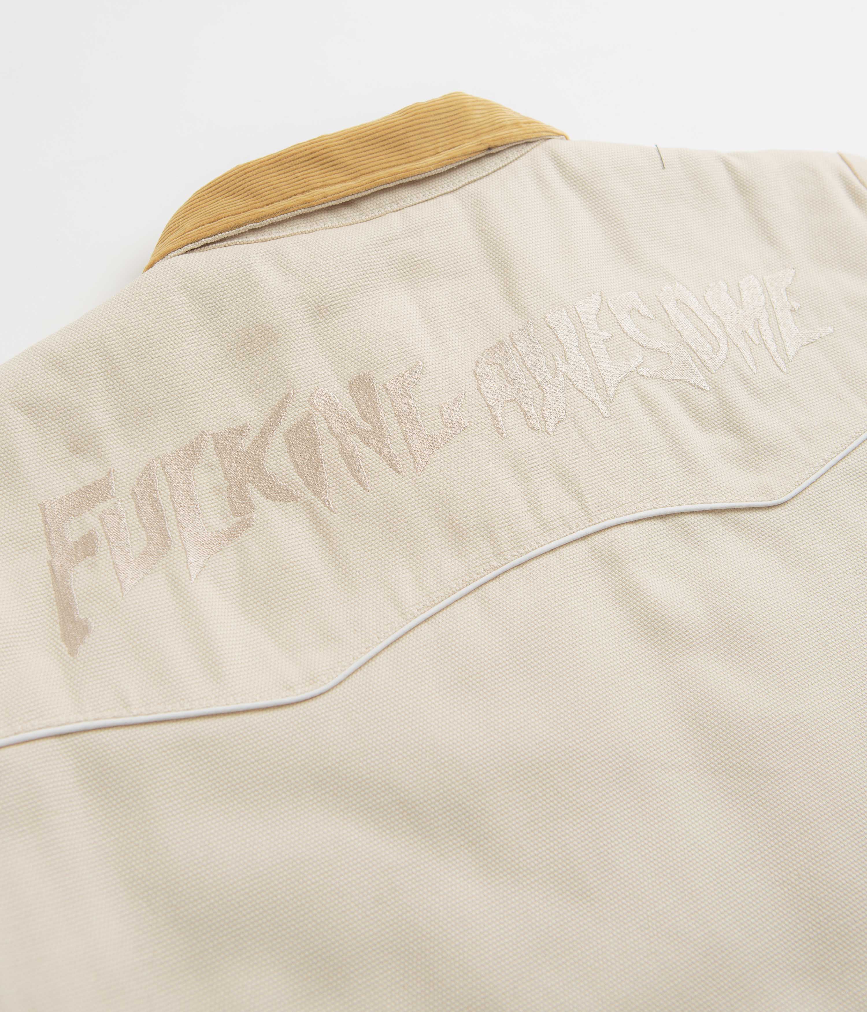 Fucking Awesome Western Work Jacket - Creme - Image 7