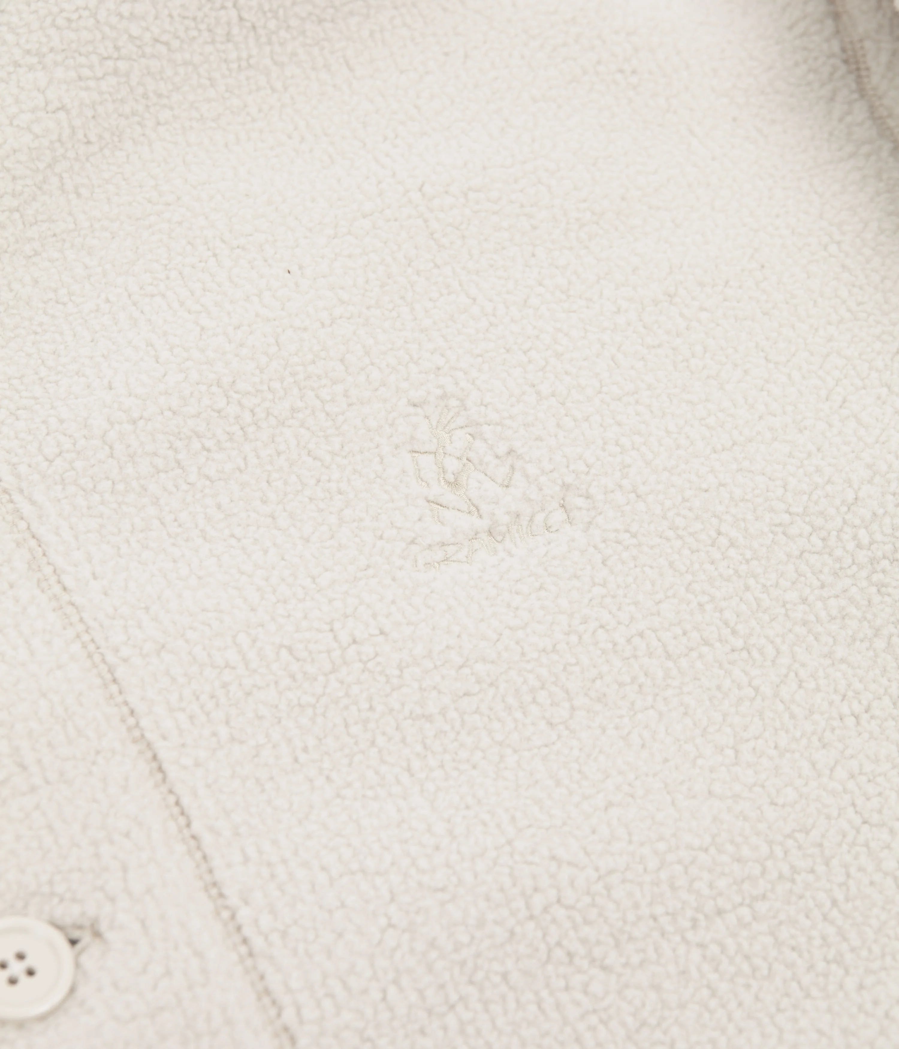 Gramicci Boa Fleece Cardigan - Natural - Image 3