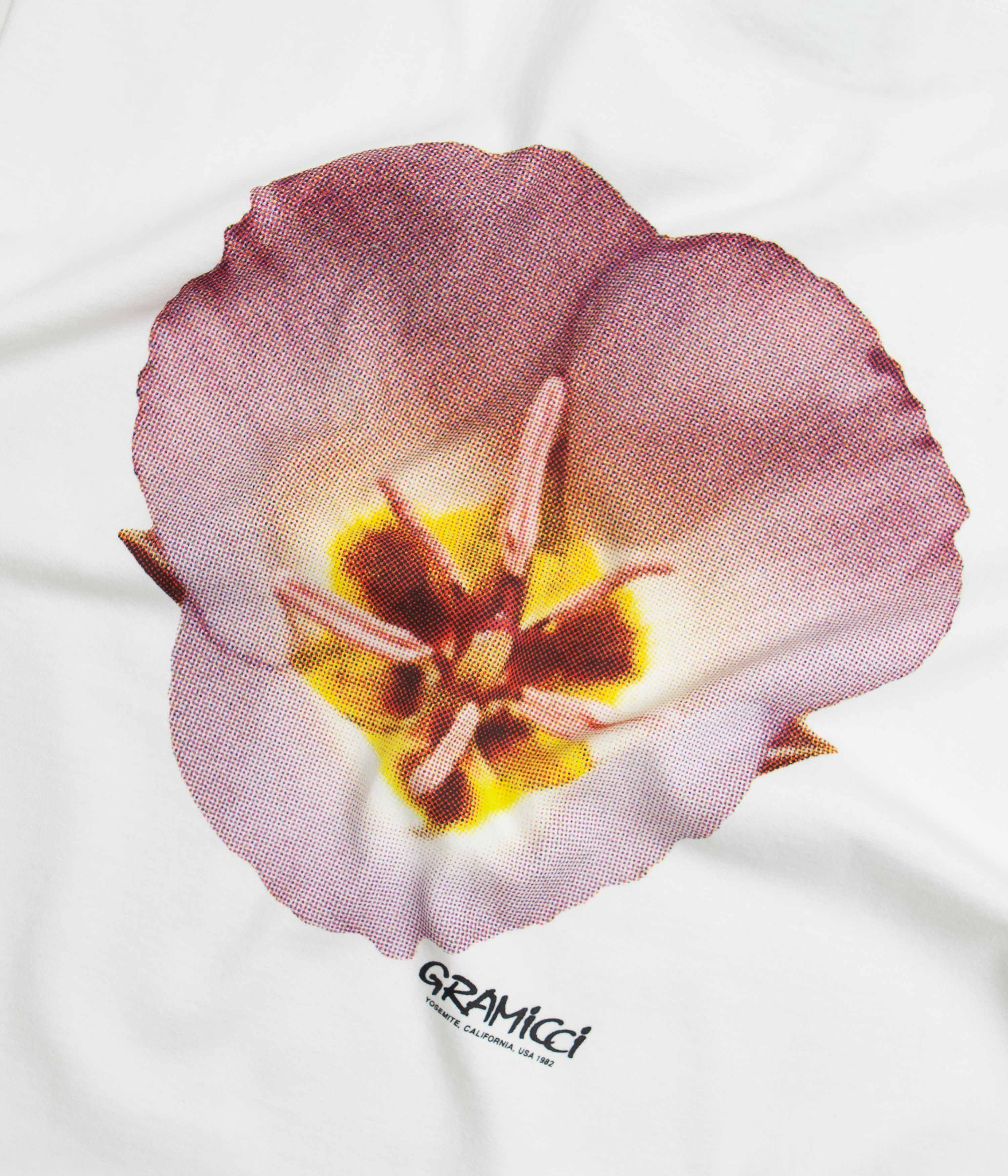 Gramicci Flower T-Shirt - White - Image 5