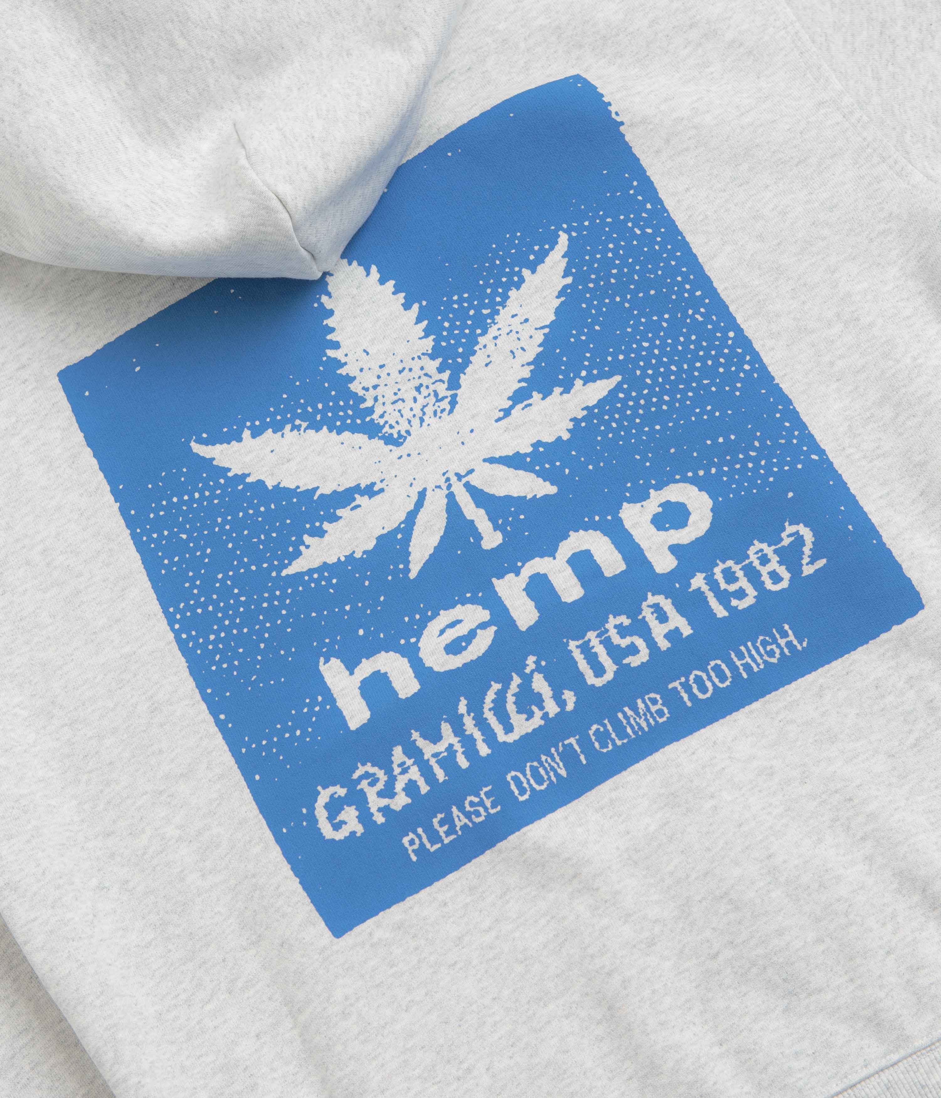 Gramicci Hemp Full Zip Hoodie - Heather Ash - Image 6