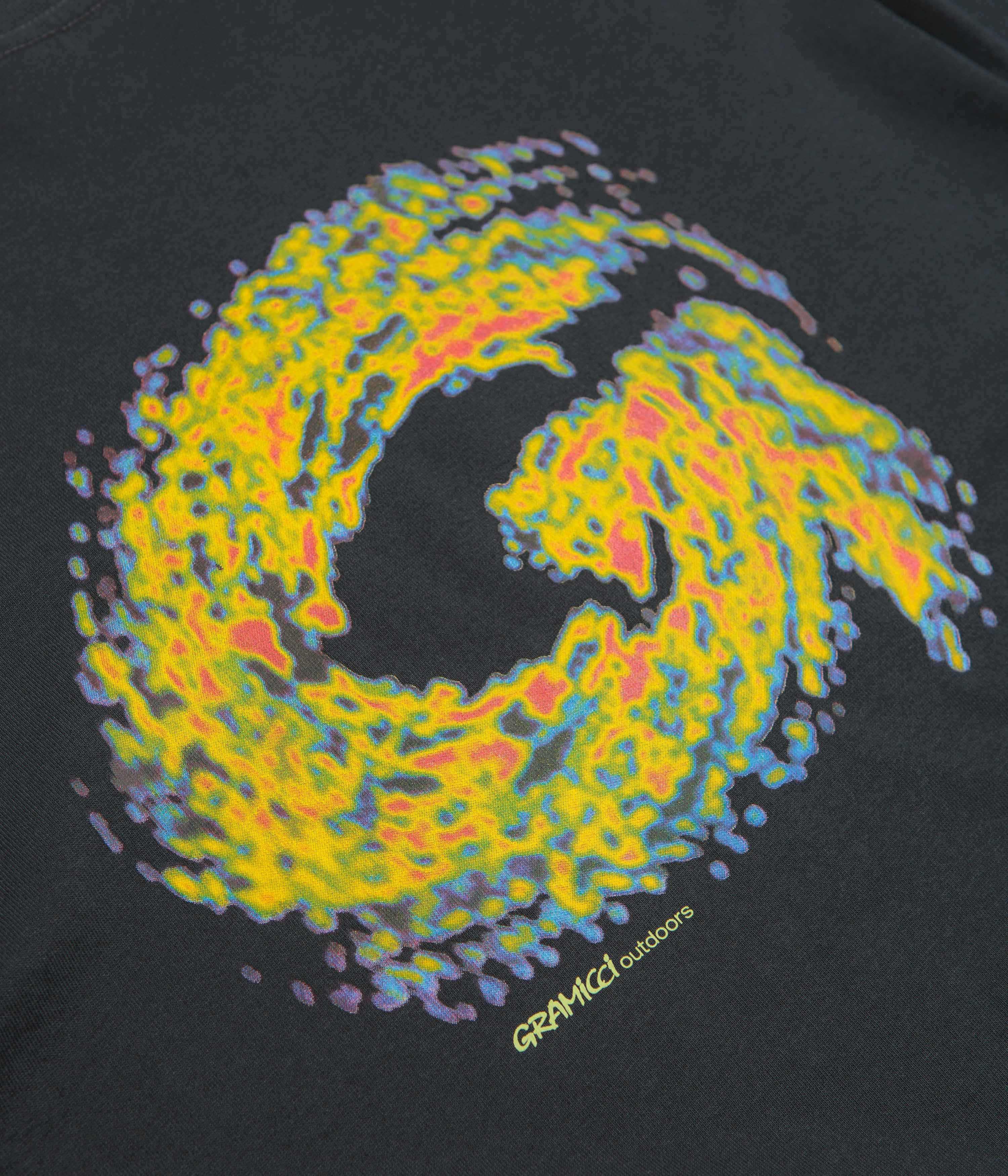 Gramicci Hurricane T-Shirt - Vintage Black - Image 4