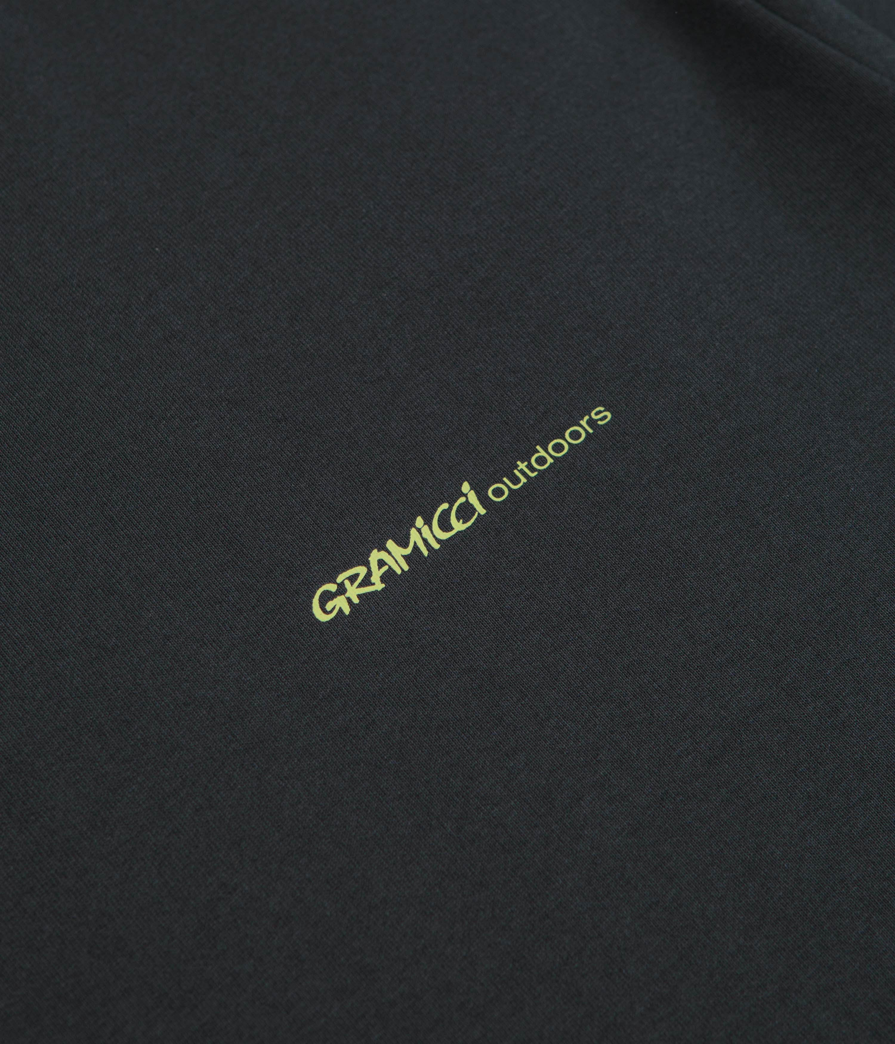 Gramicci Hurricane T-Shirt - Vintage Black - Image 5