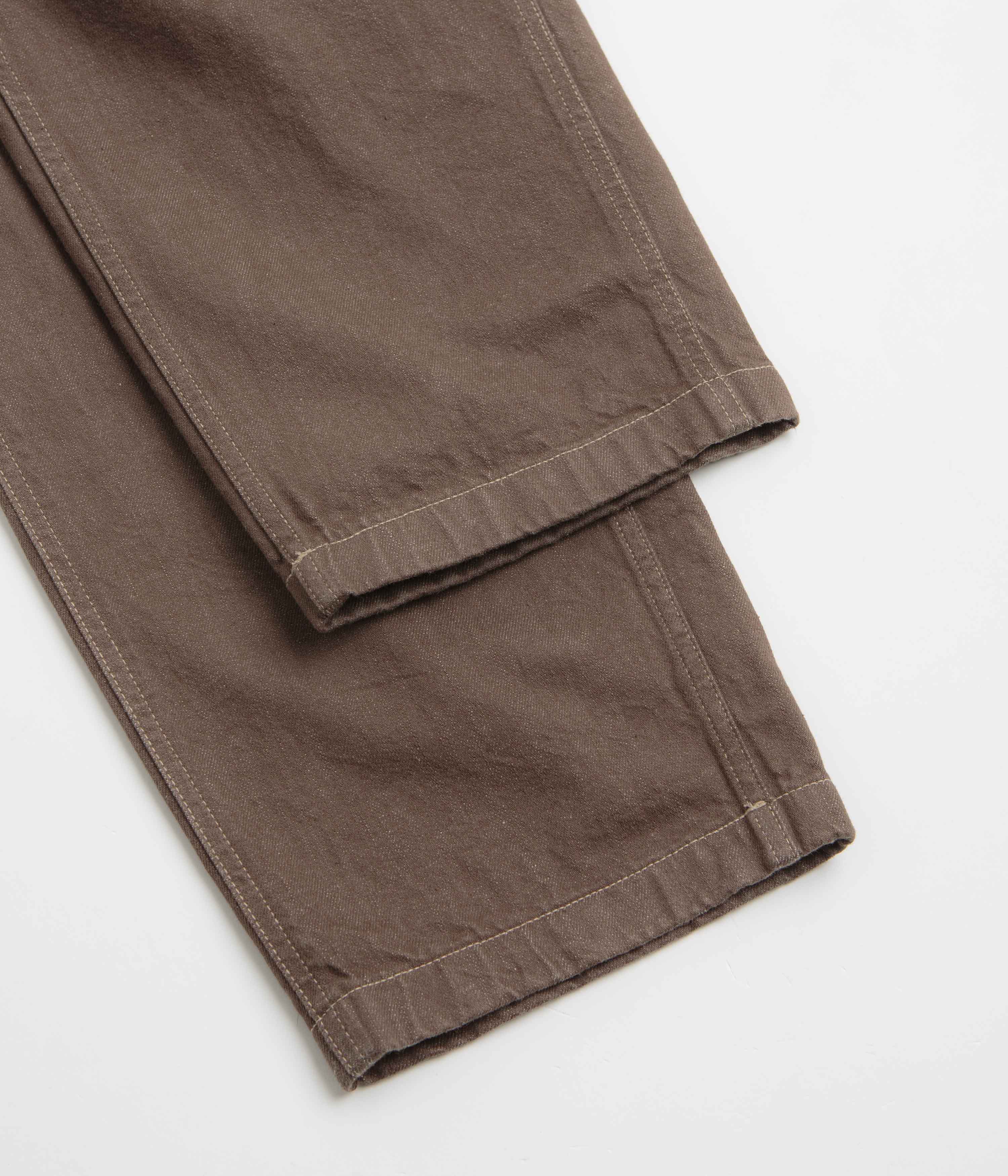 Gramicci Japanese Slub Denim Pants - Amber - Image 9