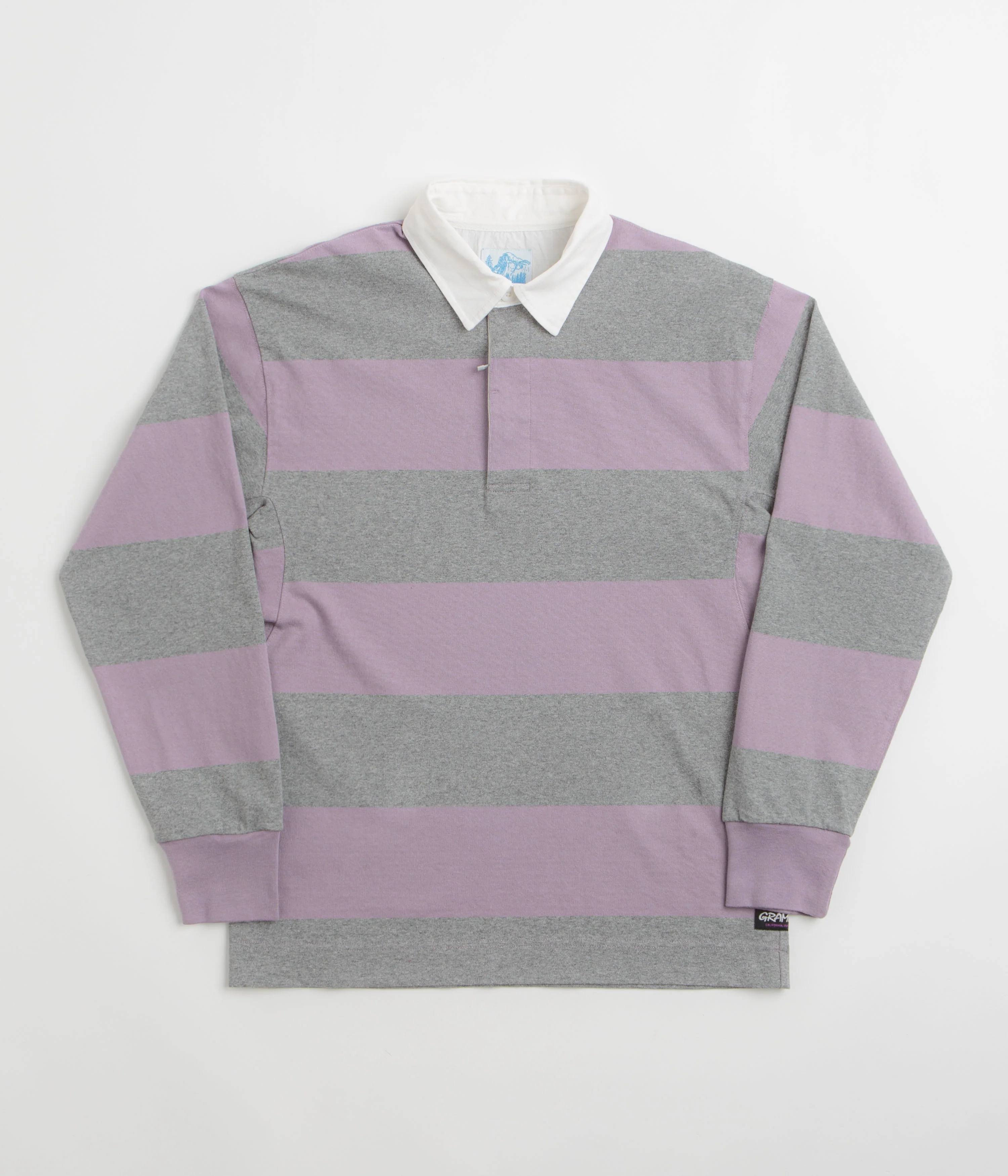 Gramicci Langdon Rugby Shirt - Heather / Purple