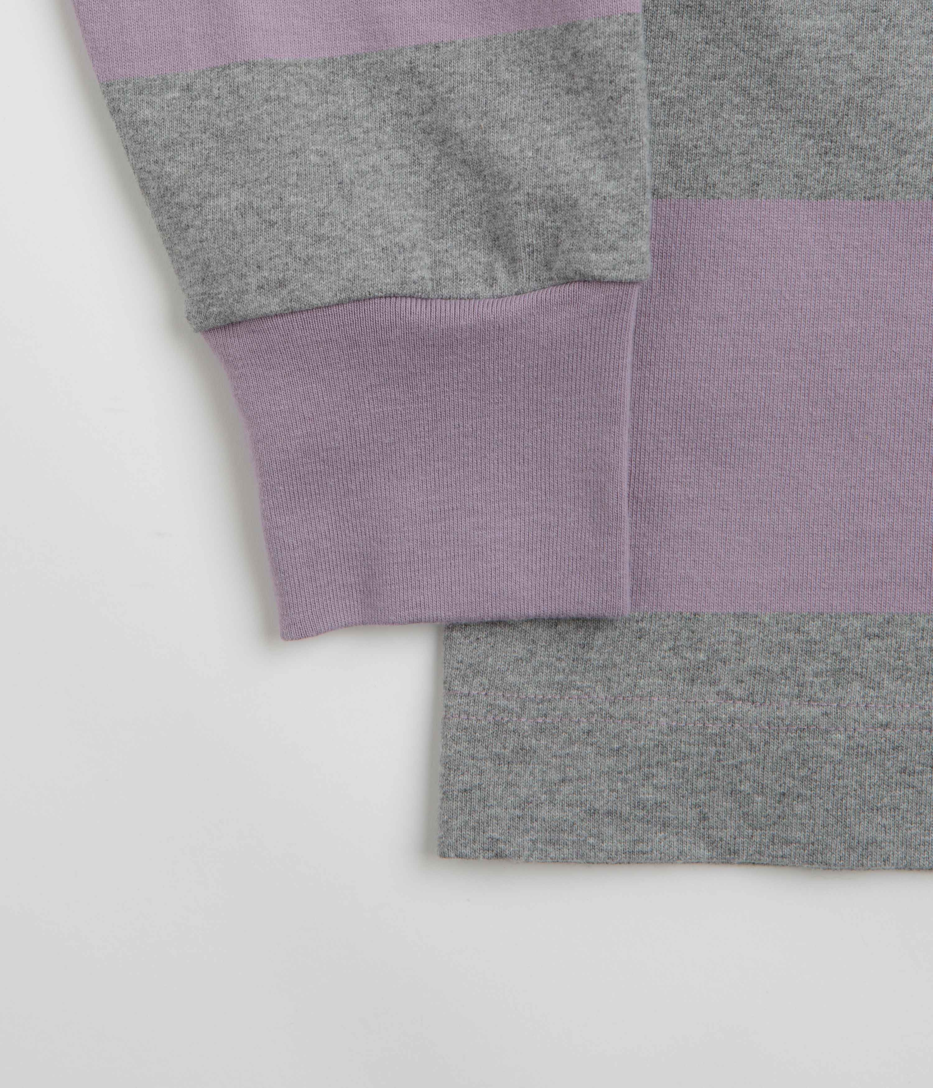 Gramicci Langdon Rugby Shirt - Heather / Purple - Image 3