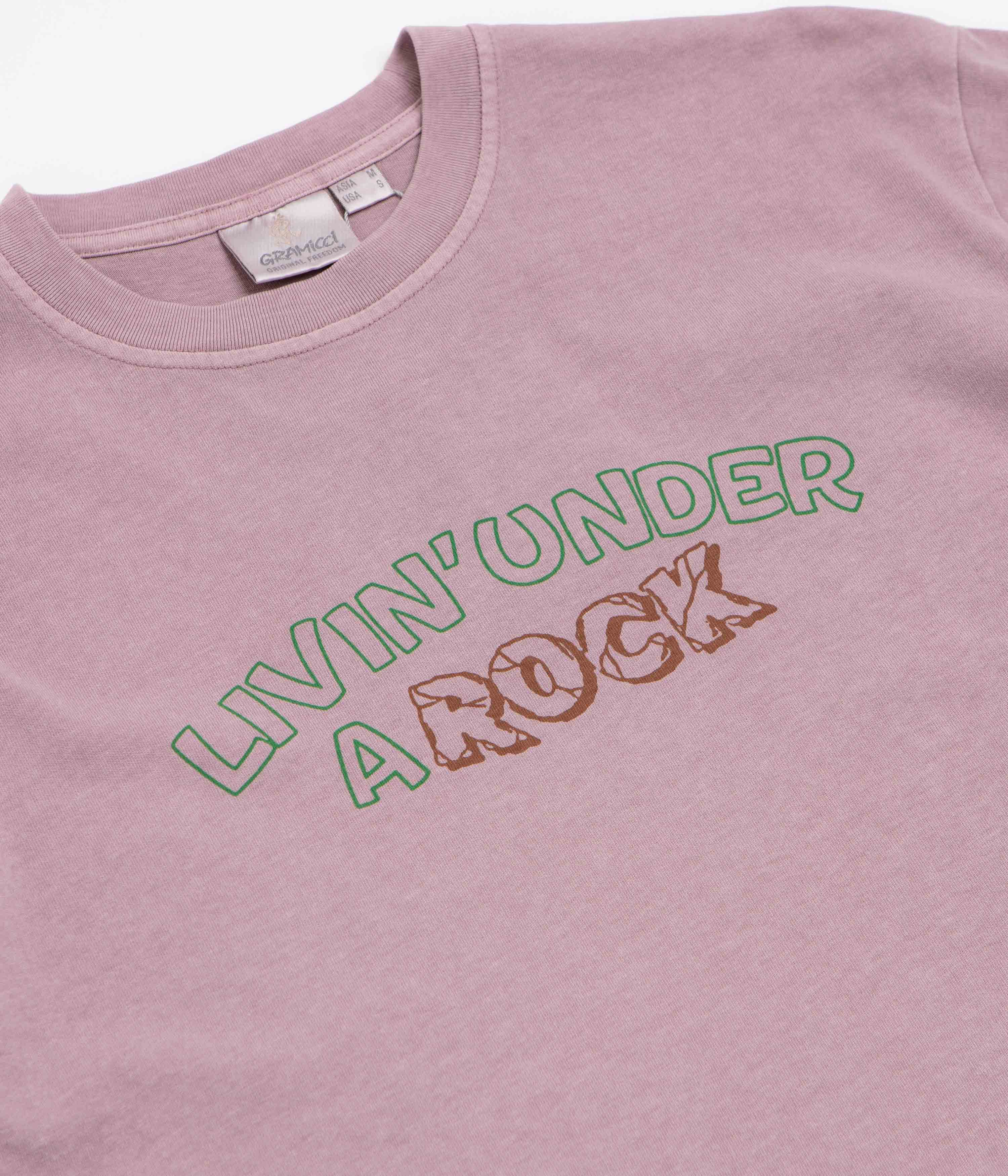 Gramicci Livin' T-Shirt - Lilac Pigment - Image 5