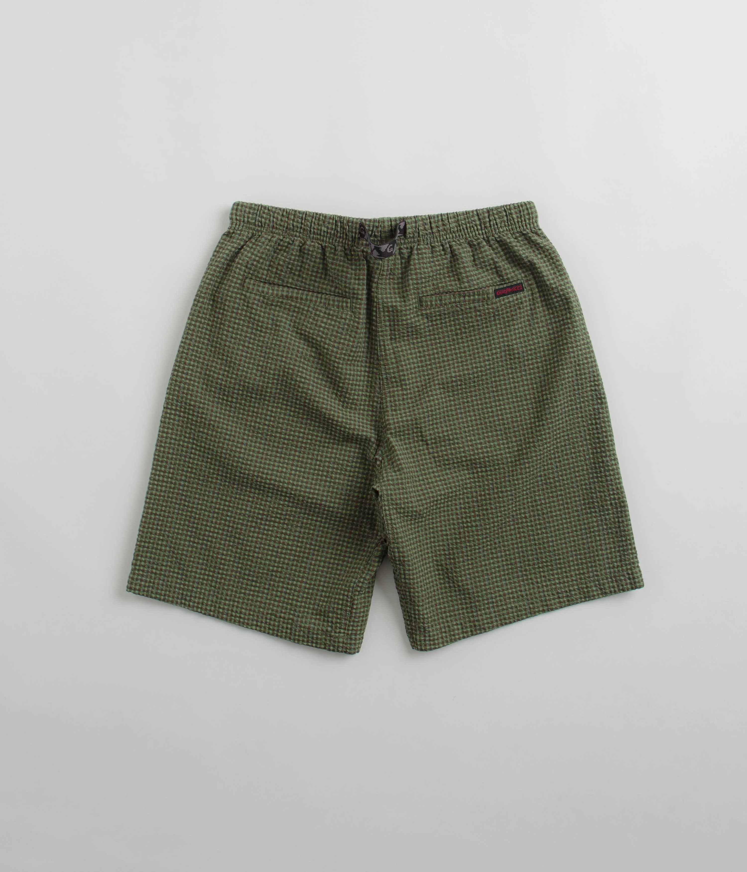 Gramicci OG Micro Plaid Seersucker G-Shorts - Mint - Image 3