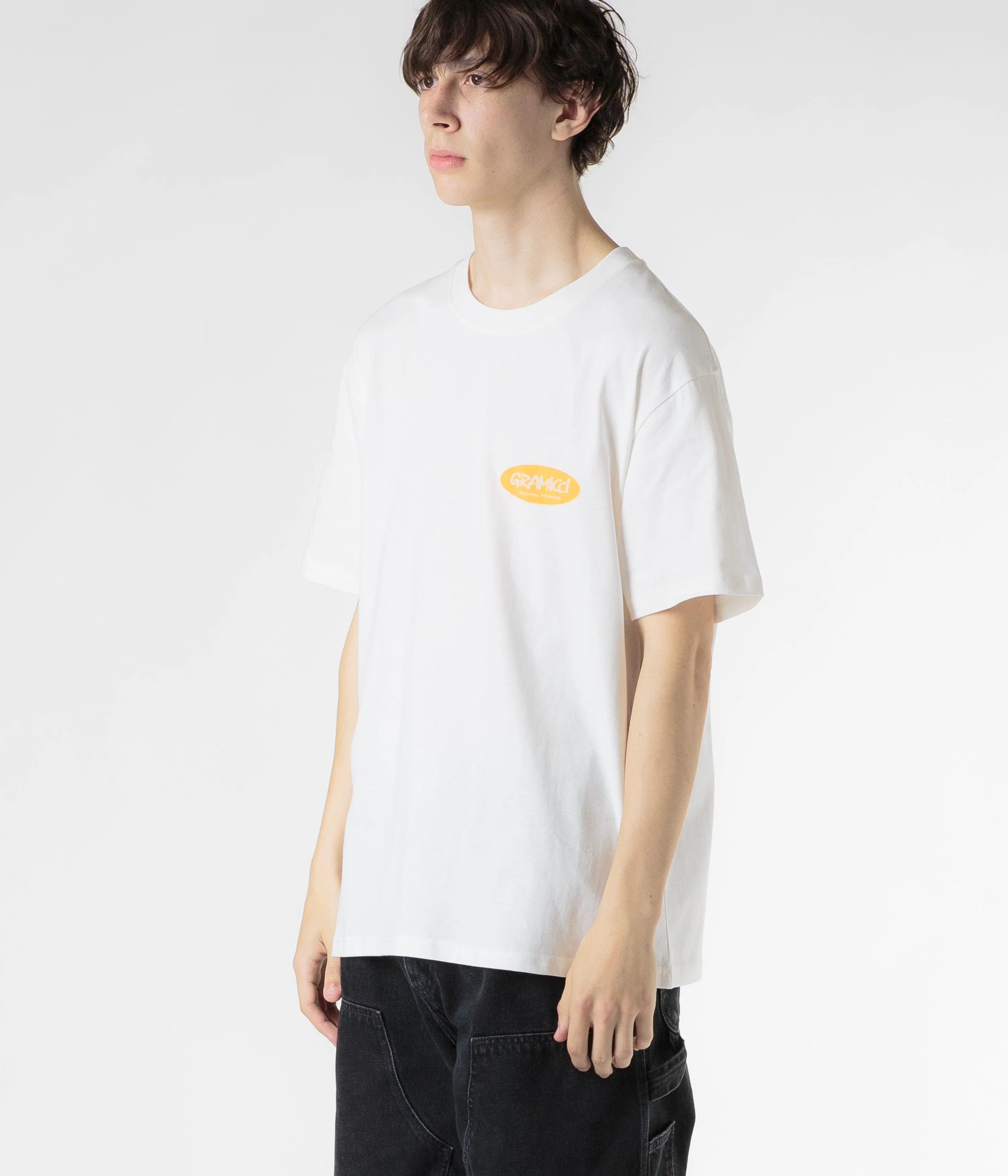 Gramicci Original Freedom Oval T-Shirt - White - Image 7