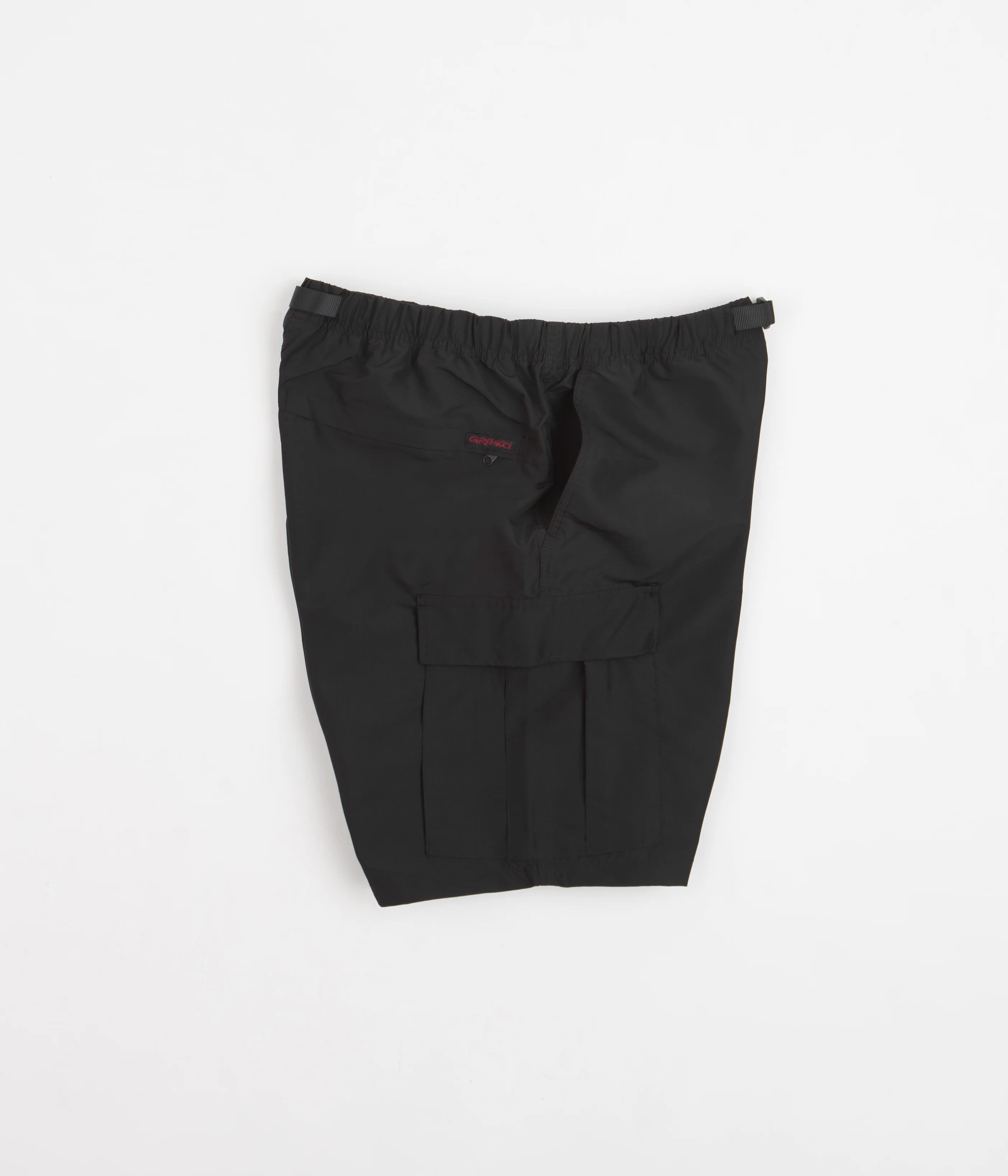 Gramicci Shell Cargo Shorts - Black - Image 2