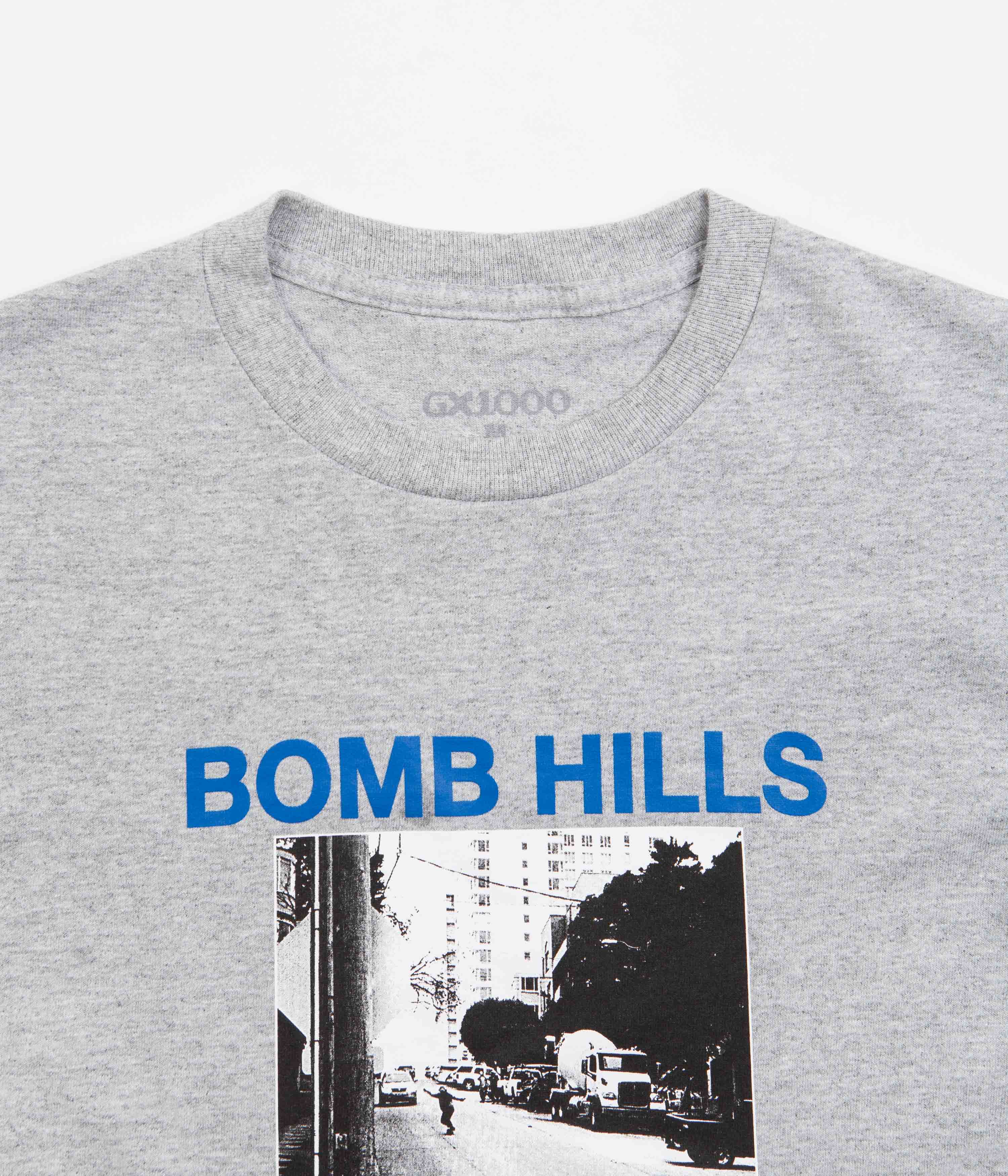 GX1000 Bomb Hills Not Countries T-Shirt - Sports Grey - Image 3