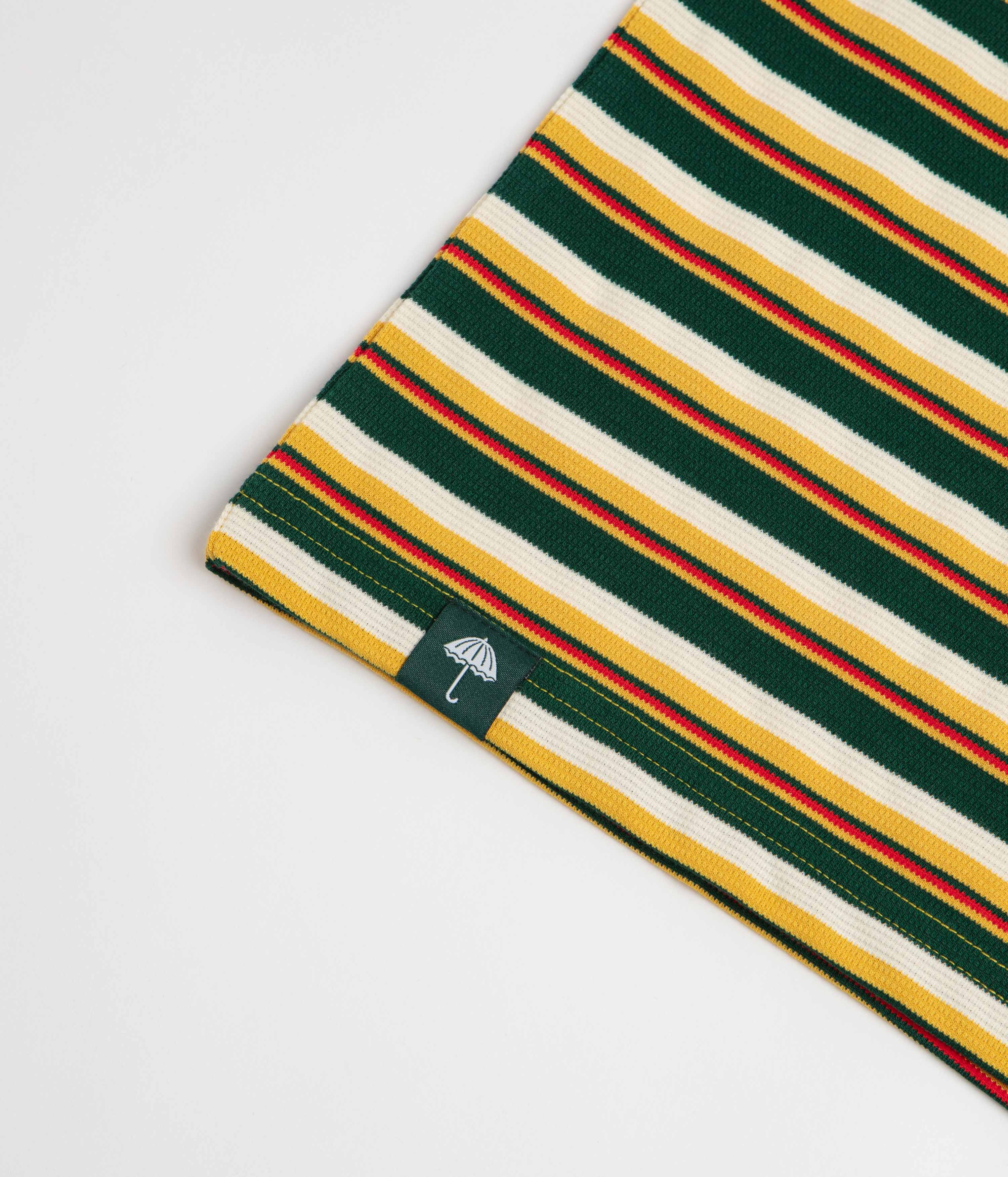 Helas Classic Striped T-Shirt - Green - Image 4