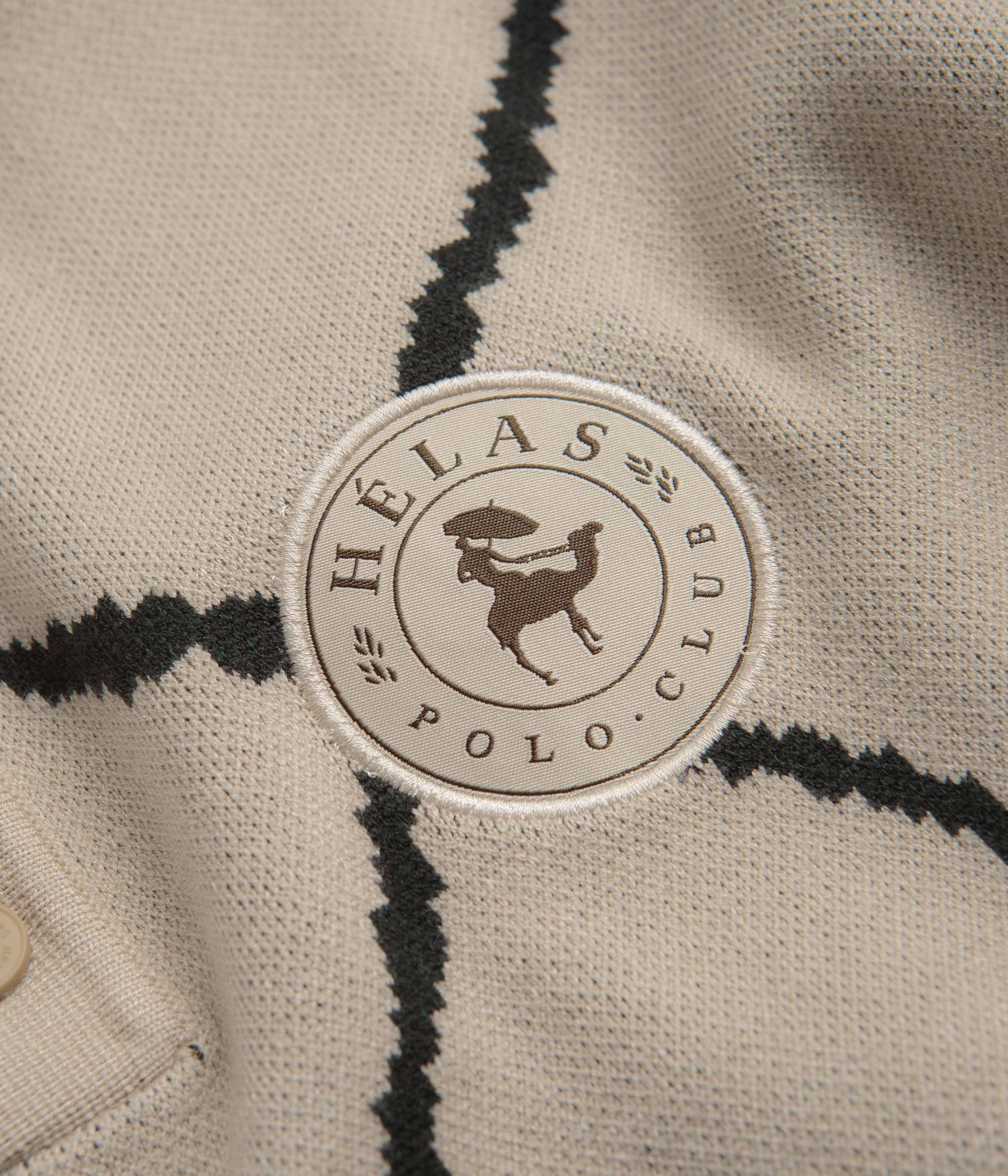 Helas Polo Club Knit Sweatshirt - Off White - Image 3