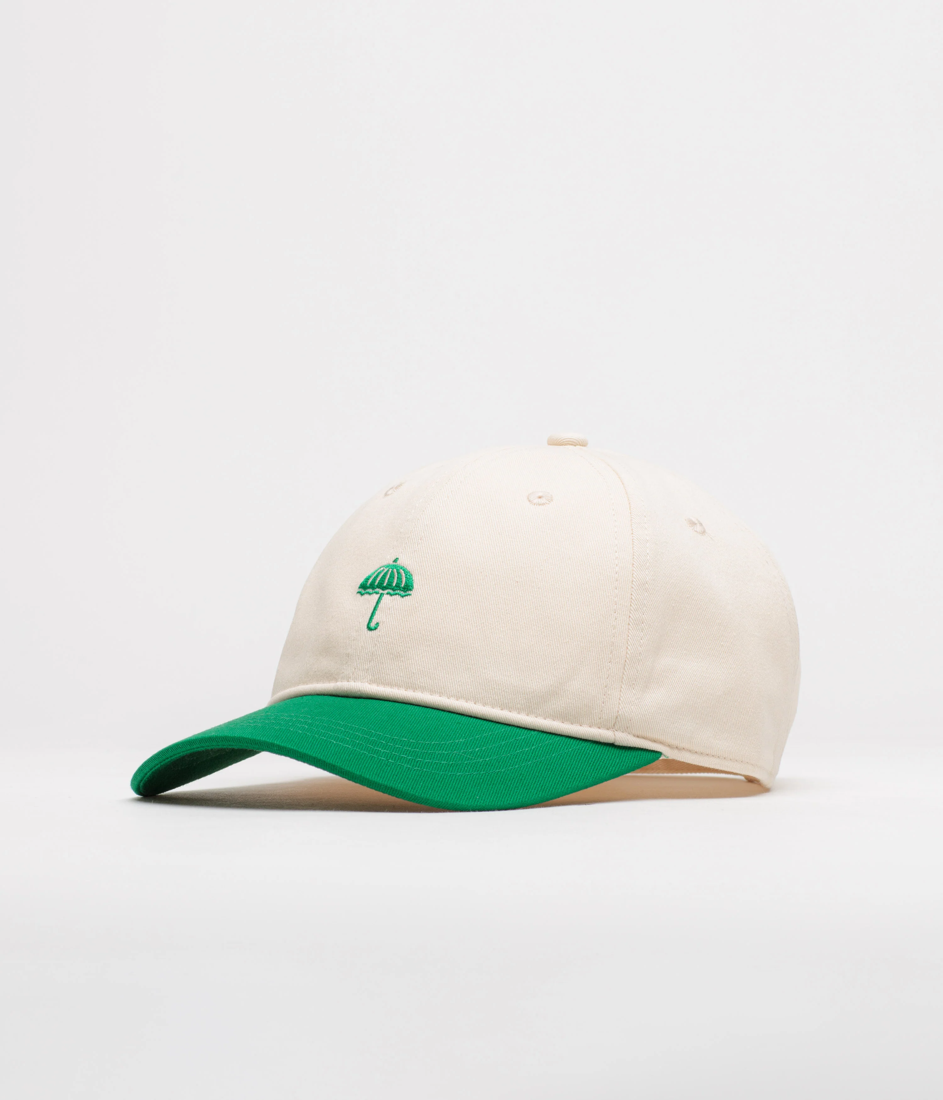 Helas Two Tone Classic Cap - Beige / Green