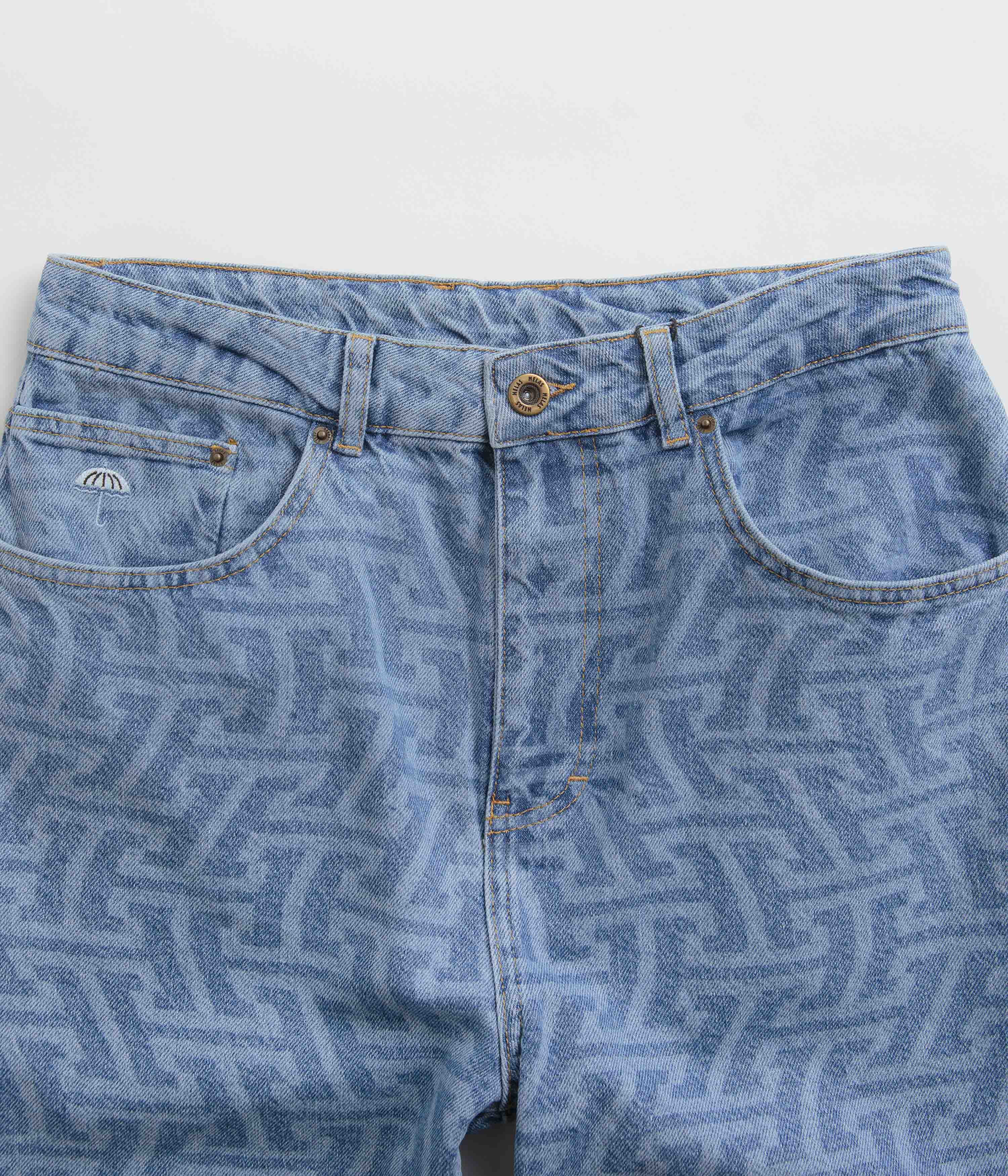 Helas Wave Jeans - Light Blue - Image 4