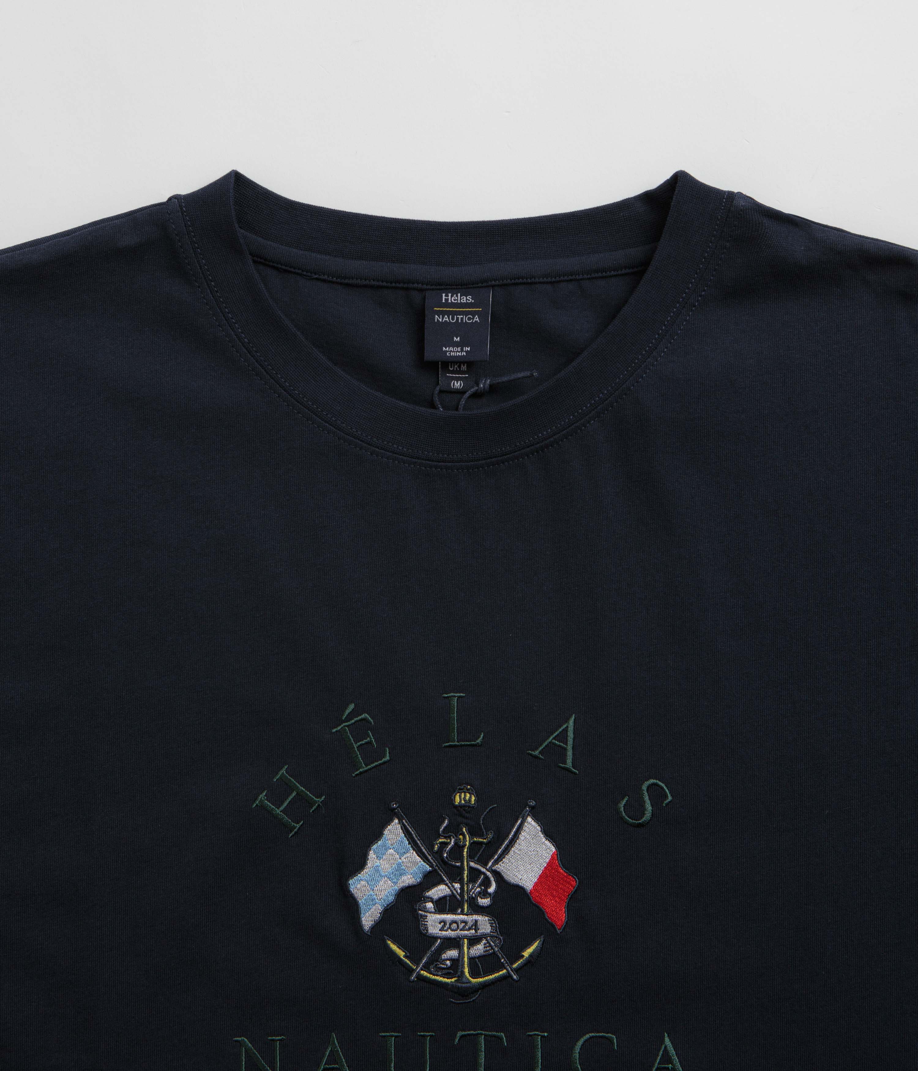 Helas x Nautica T-Shirt - Navy - Image 3