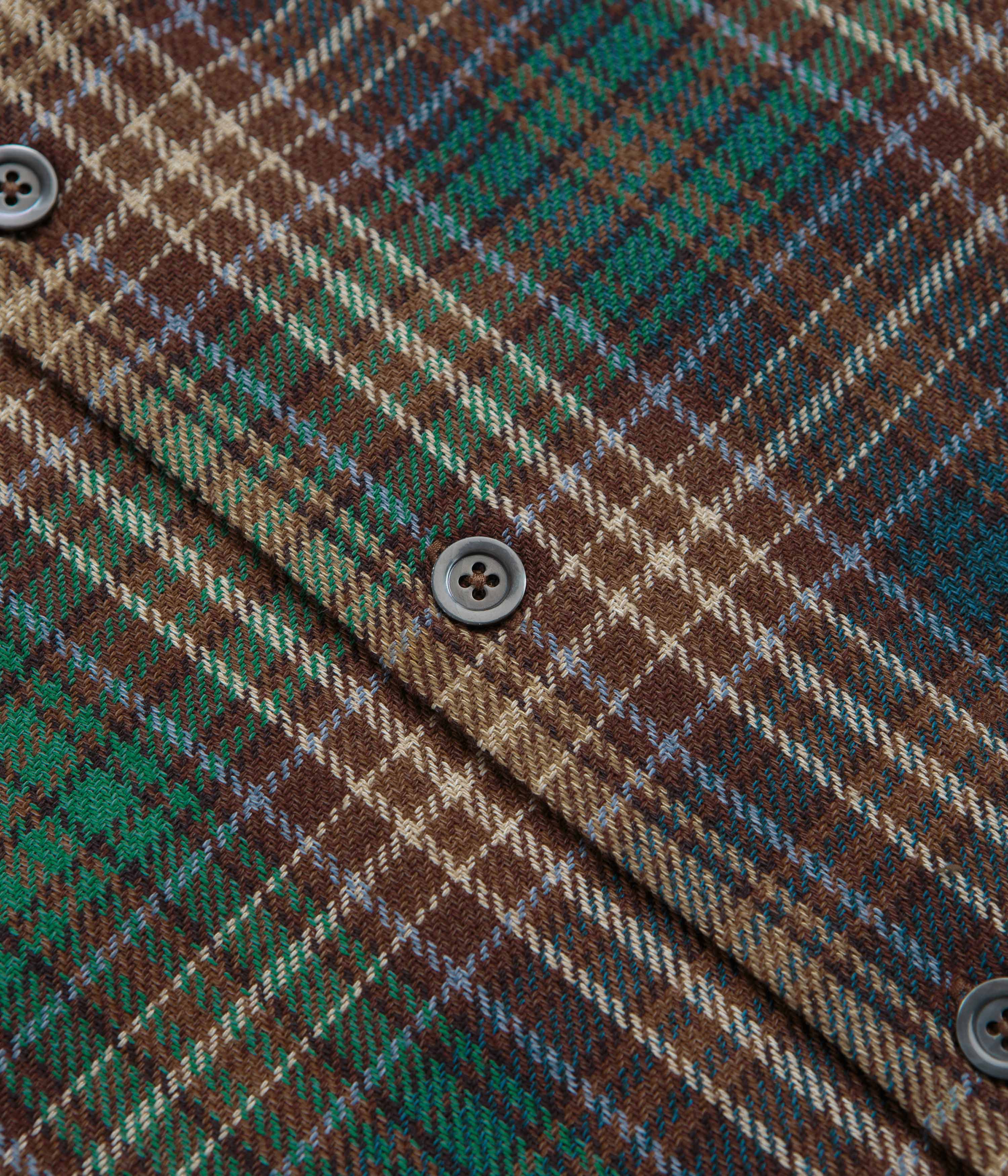 Howlin' Cocktail Short Sleeve Shirt - Sand Check - Image 4