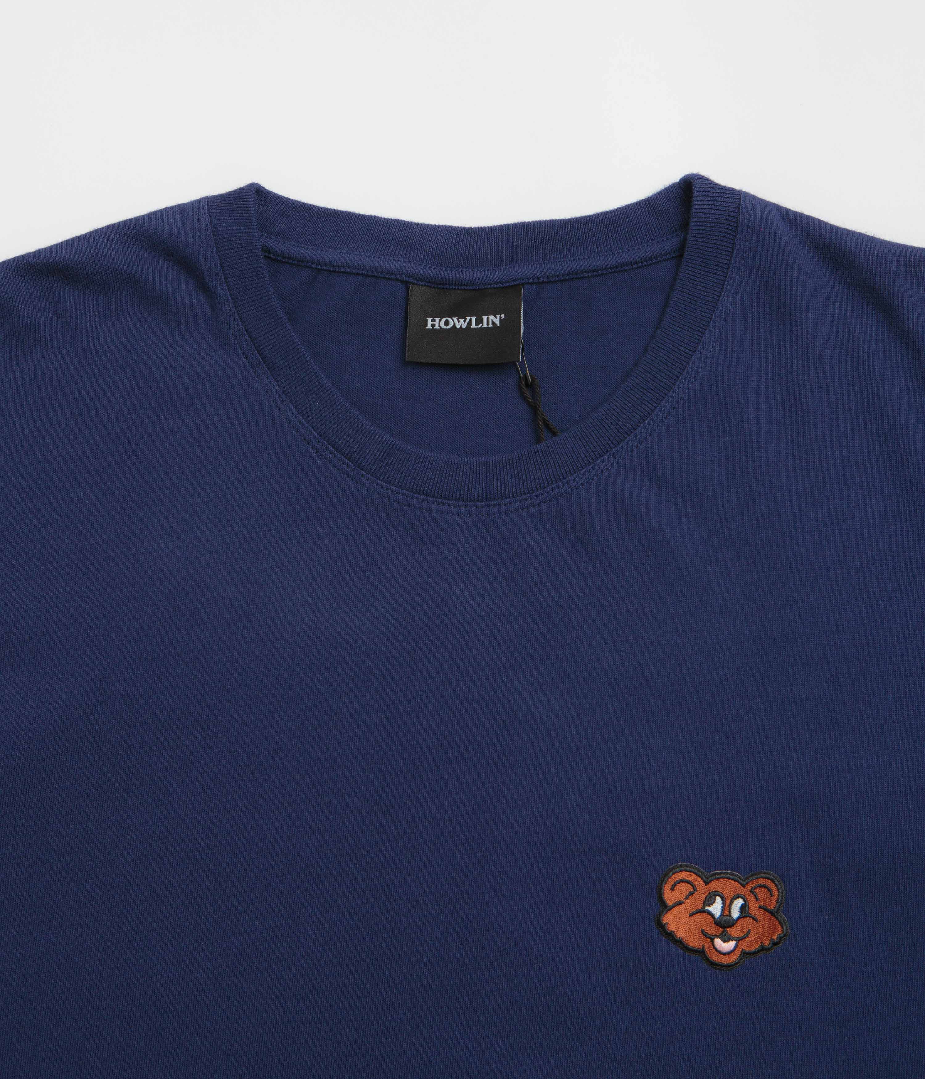 Howlin' Shaggy Bear T-Shirt - Blue Moon - Image 2