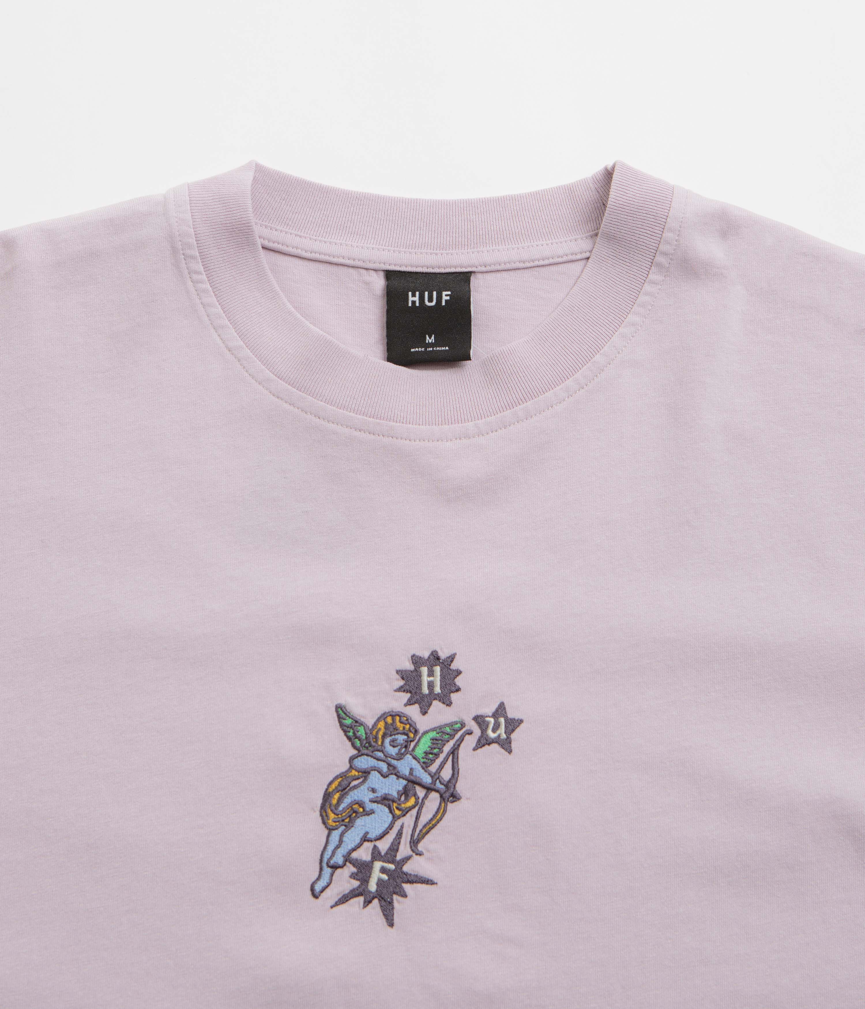 HUF Cupid Washed T-Shirt - Dust Purple - Image 3