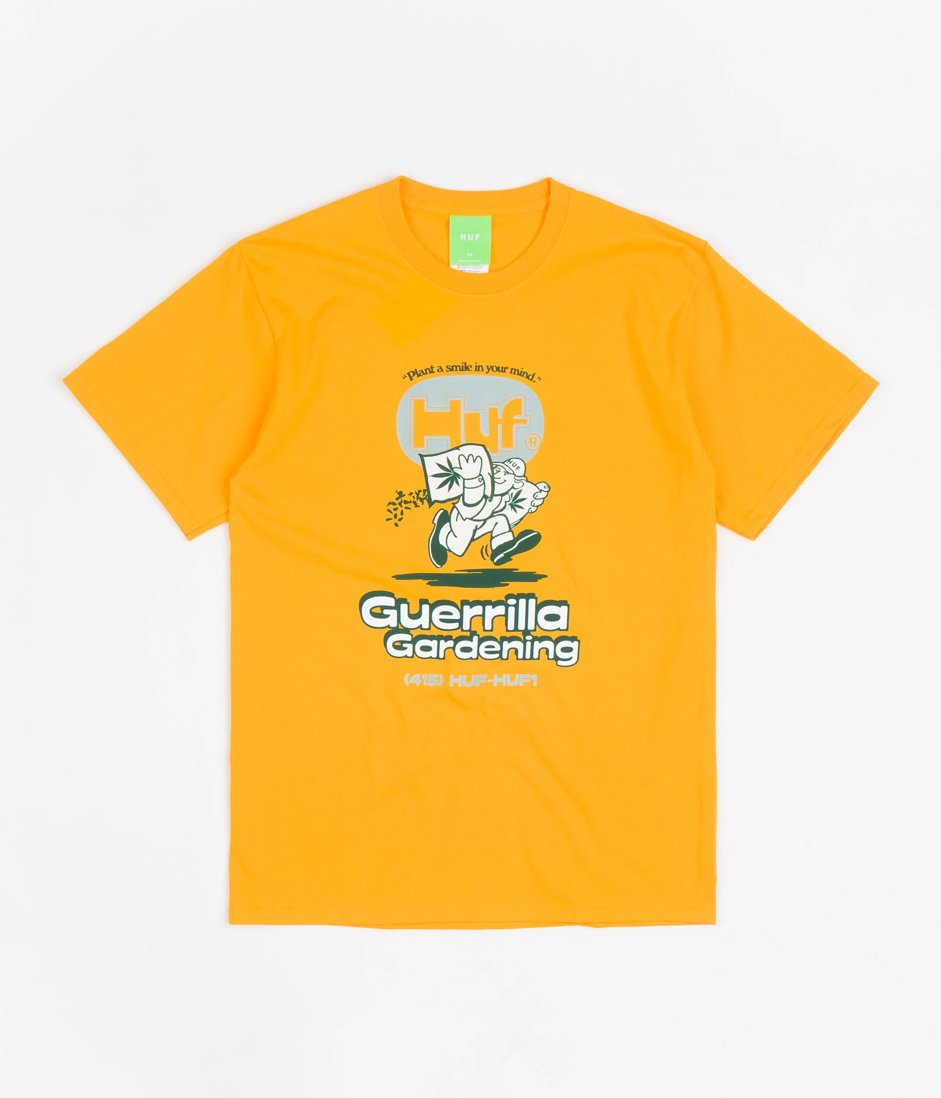 HUF Guerilla Gardening T-Shirt - Gold