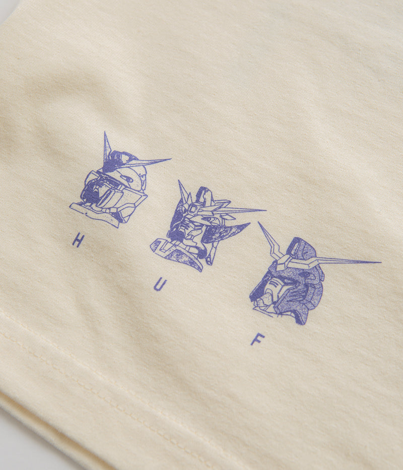 HUF Gundam Wing Heads T-Shirt - Bone - Image 4