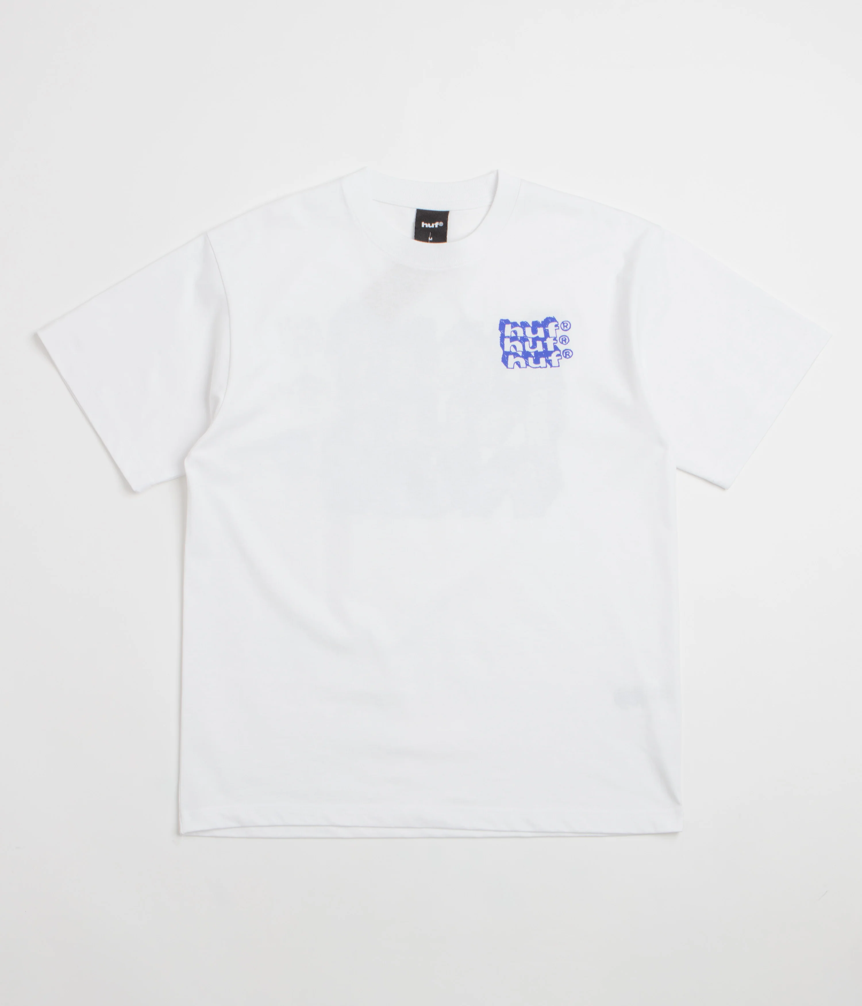 HUF Hand Stacked T-Shirt - White - Image 2