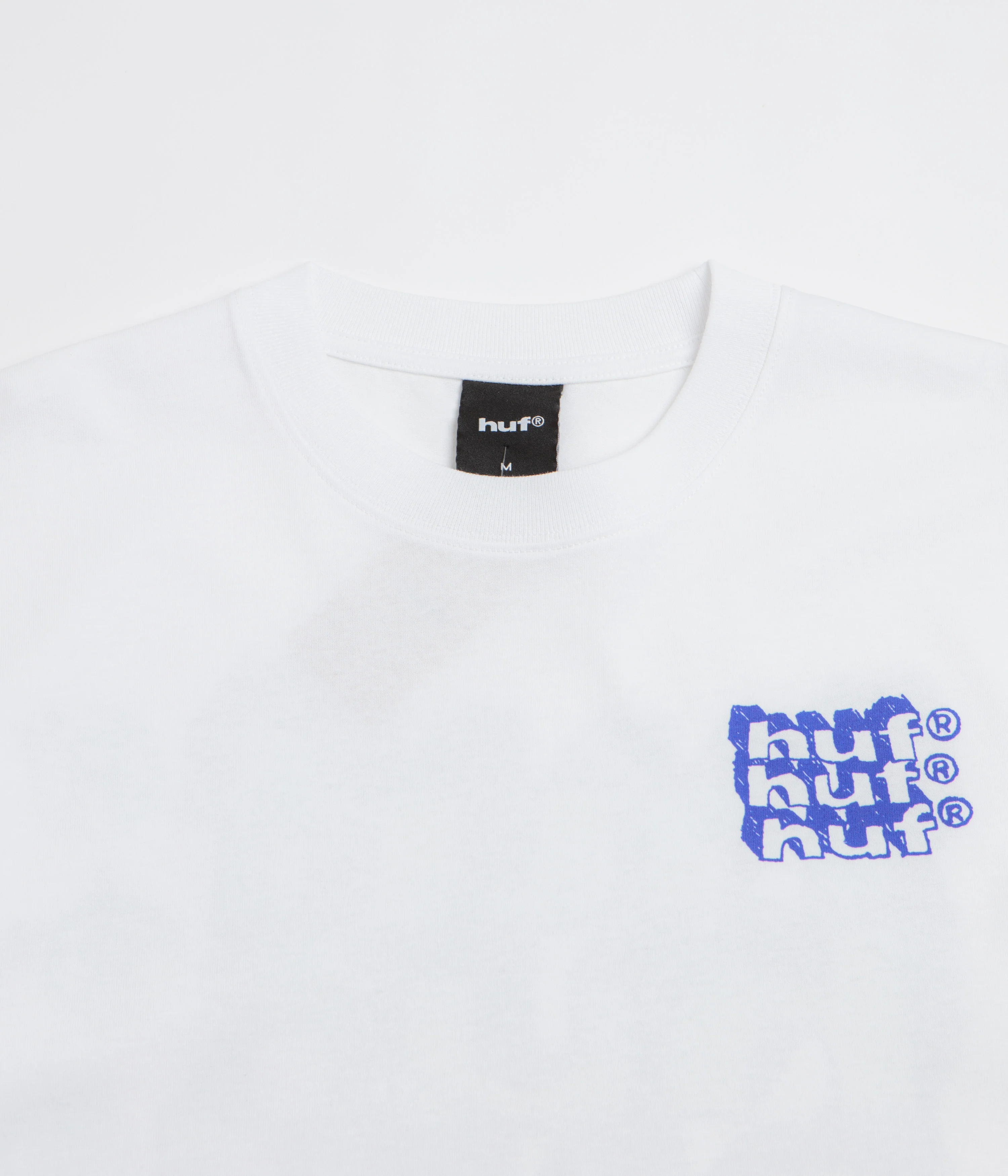 HUF Hand Stacked T-Shirt - White - Image 3