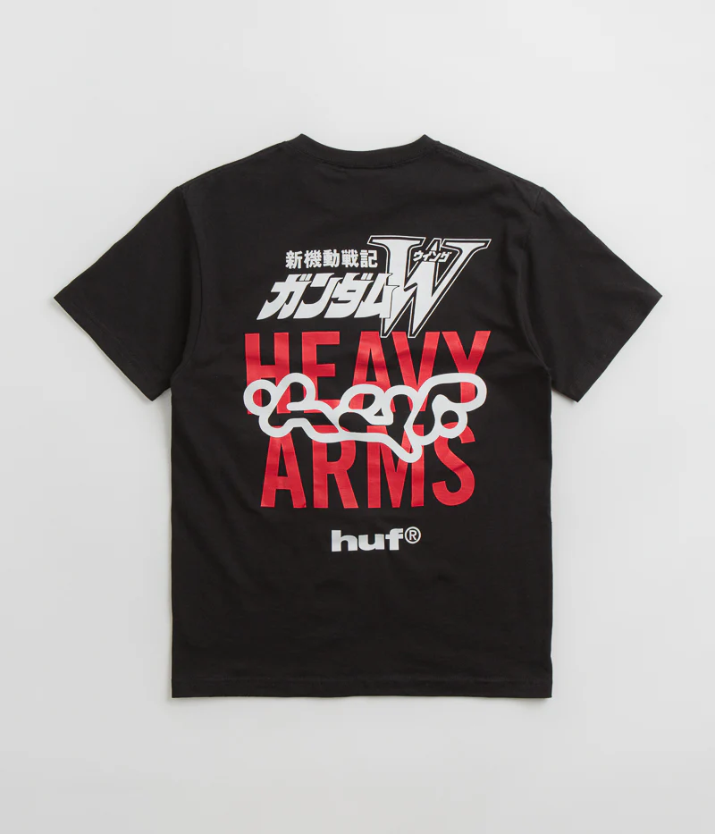 HUF Heavy Arms T-Shirt - Black - Image 2