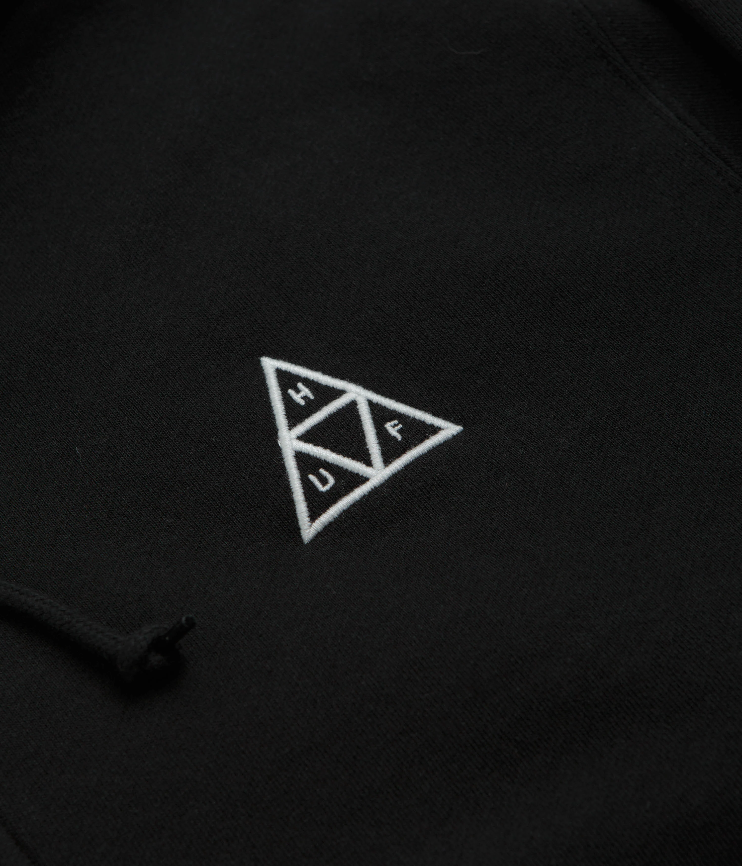 HUF Set TT Full Zip Hoodie - Black - Image 3