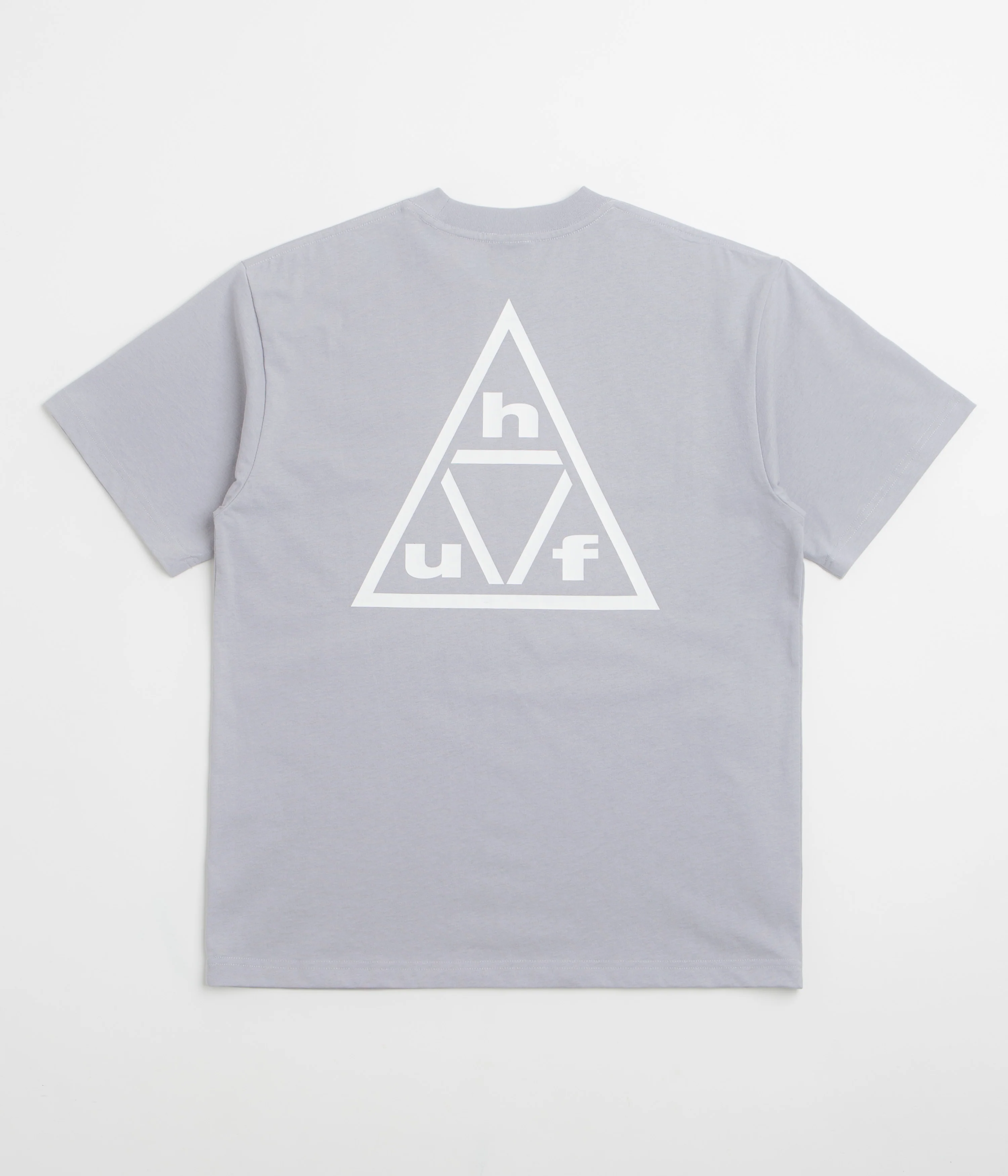 HUF Triple Triangle T-Shirt - Lilac Chalk / White