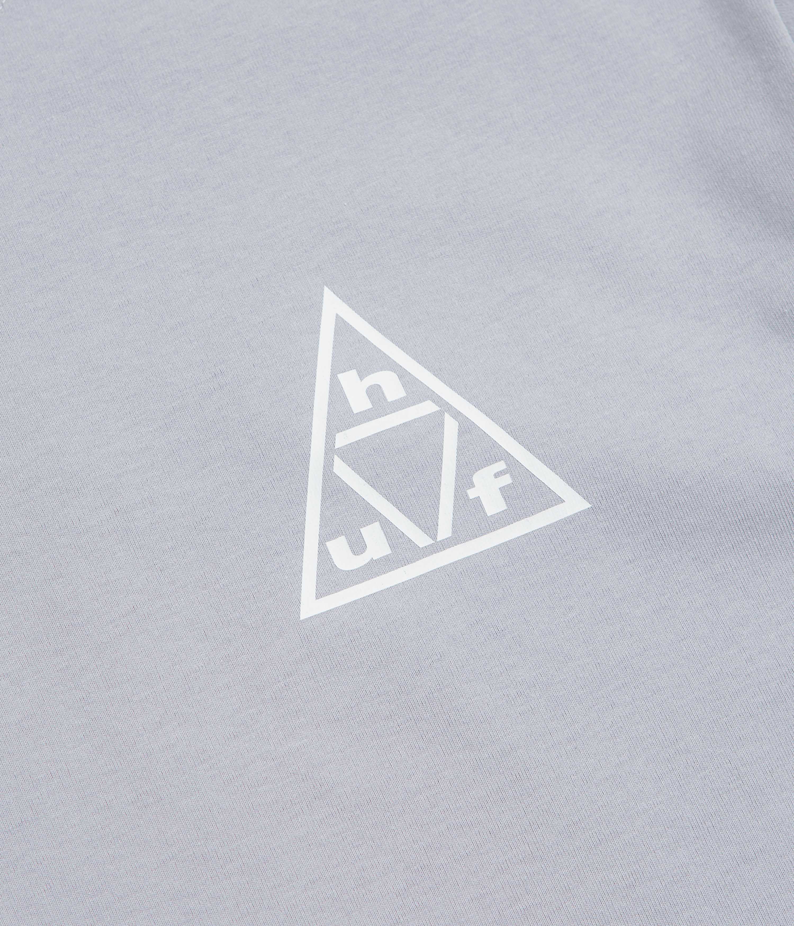 HUF Triple Triangle T-Shirt - Lilac Chalk / White - Image 5