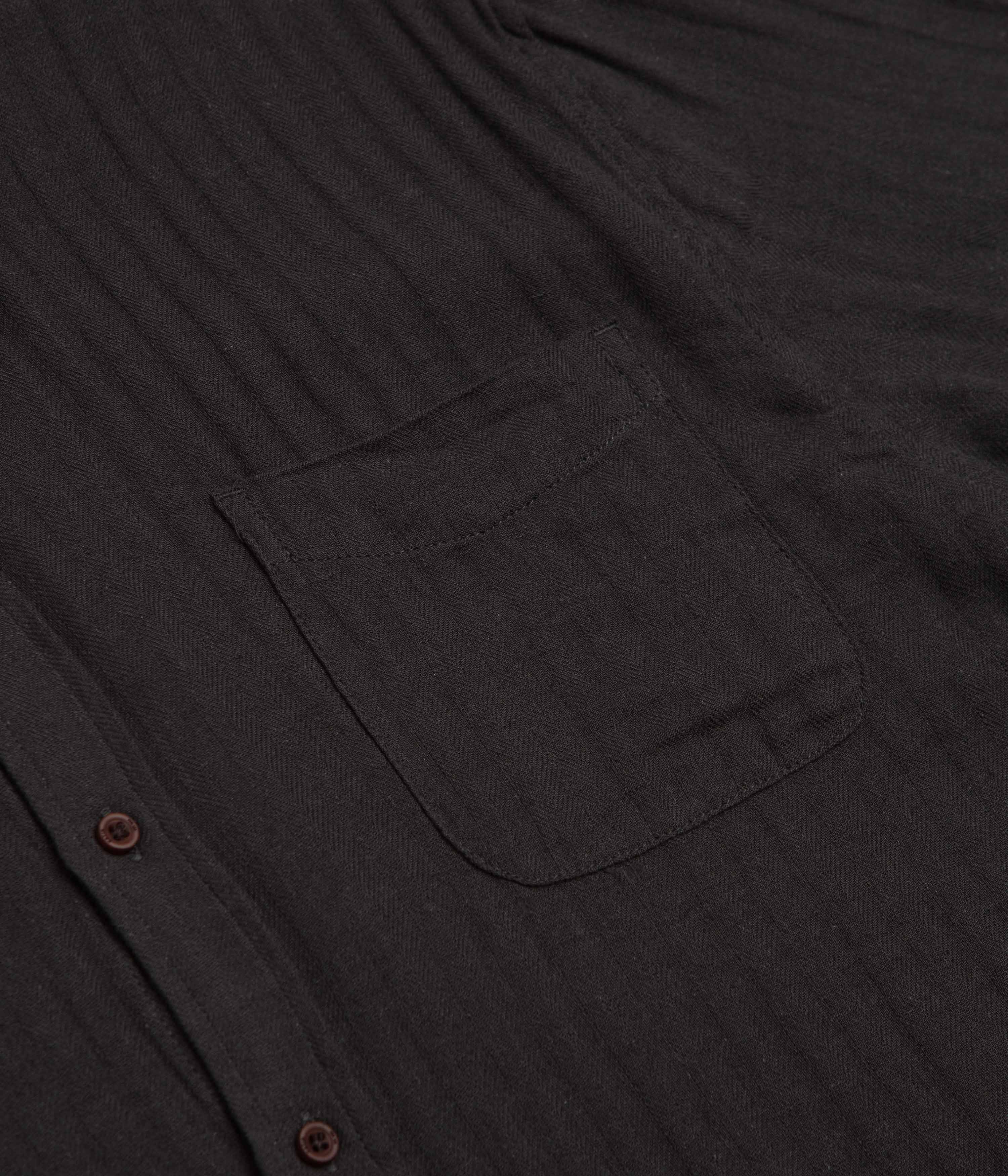 Katin Alan Solid Short Sleeve Shirt - Black Wash - Image 3
