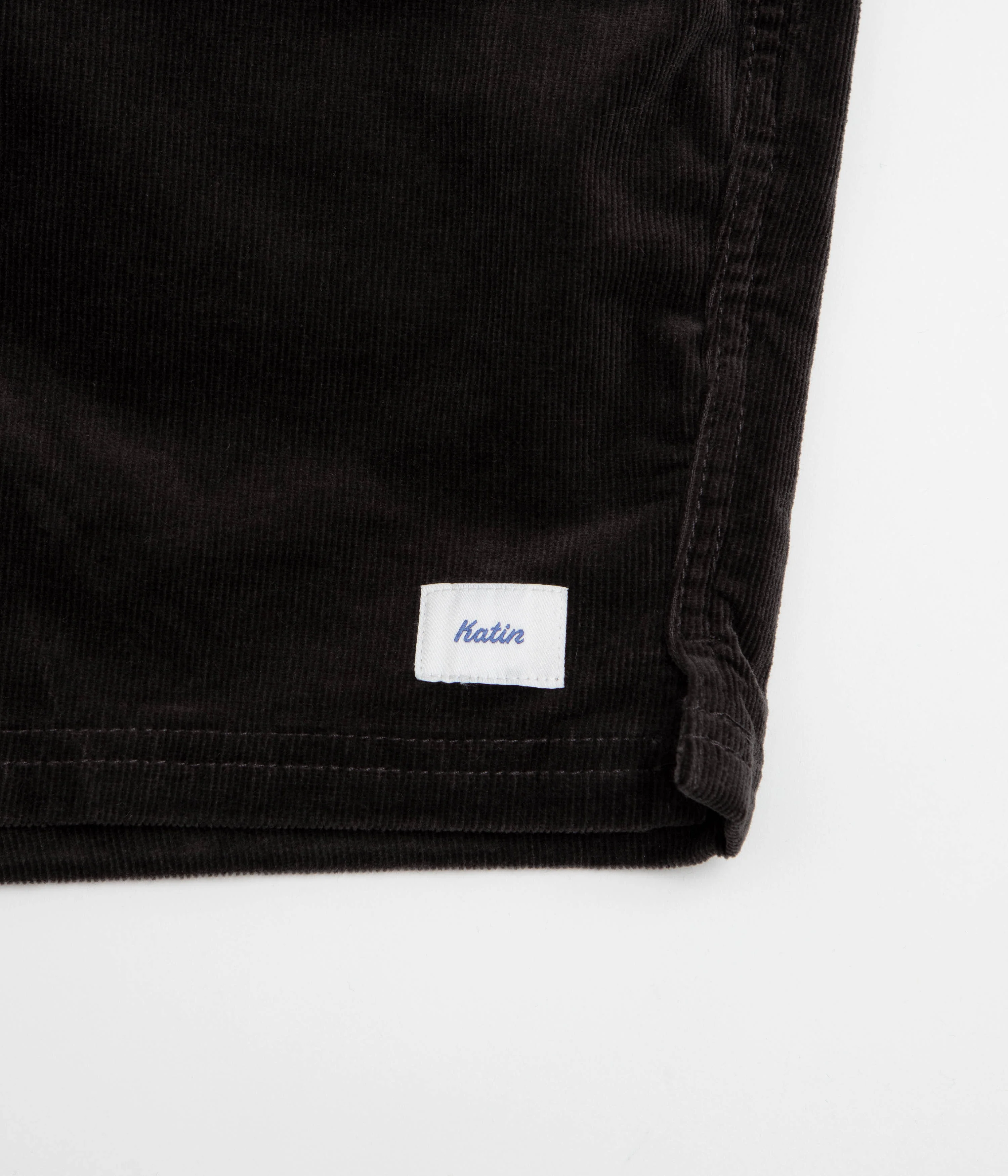 Katin Cord Local Shorts - Black Wash - Image 7