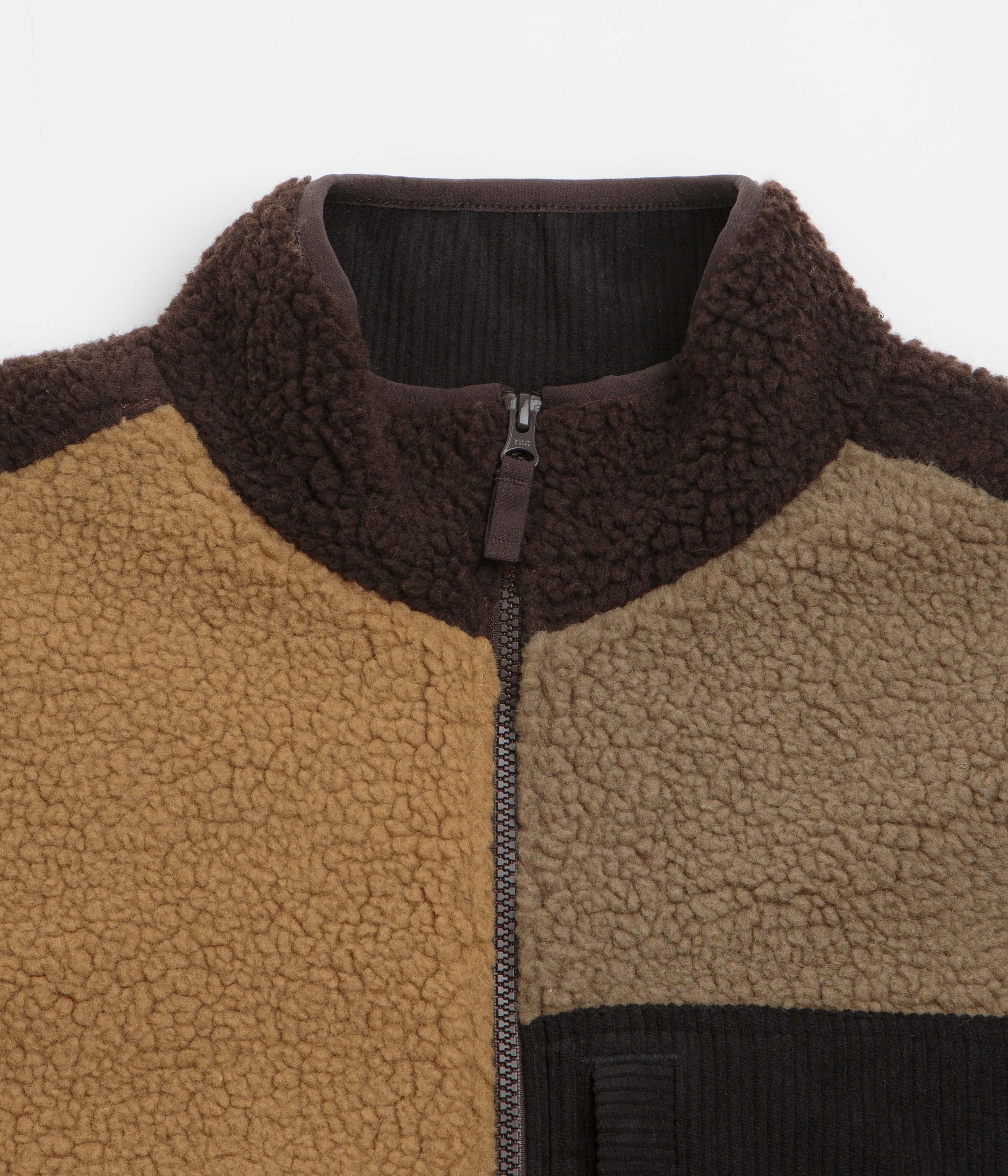 Kavu Wayside Fleece - Wild Wood Block - Image 4