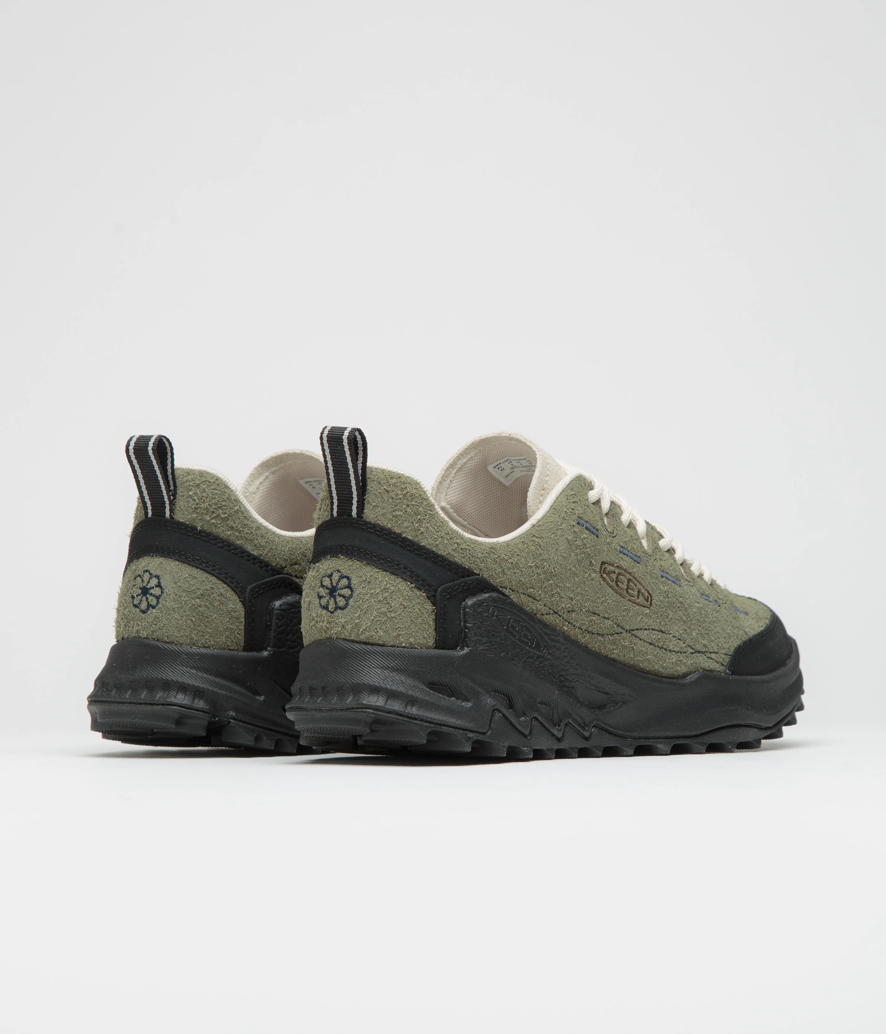 Keen Jasper Zionic Shoes - Dark Olive / Birch - Image 4