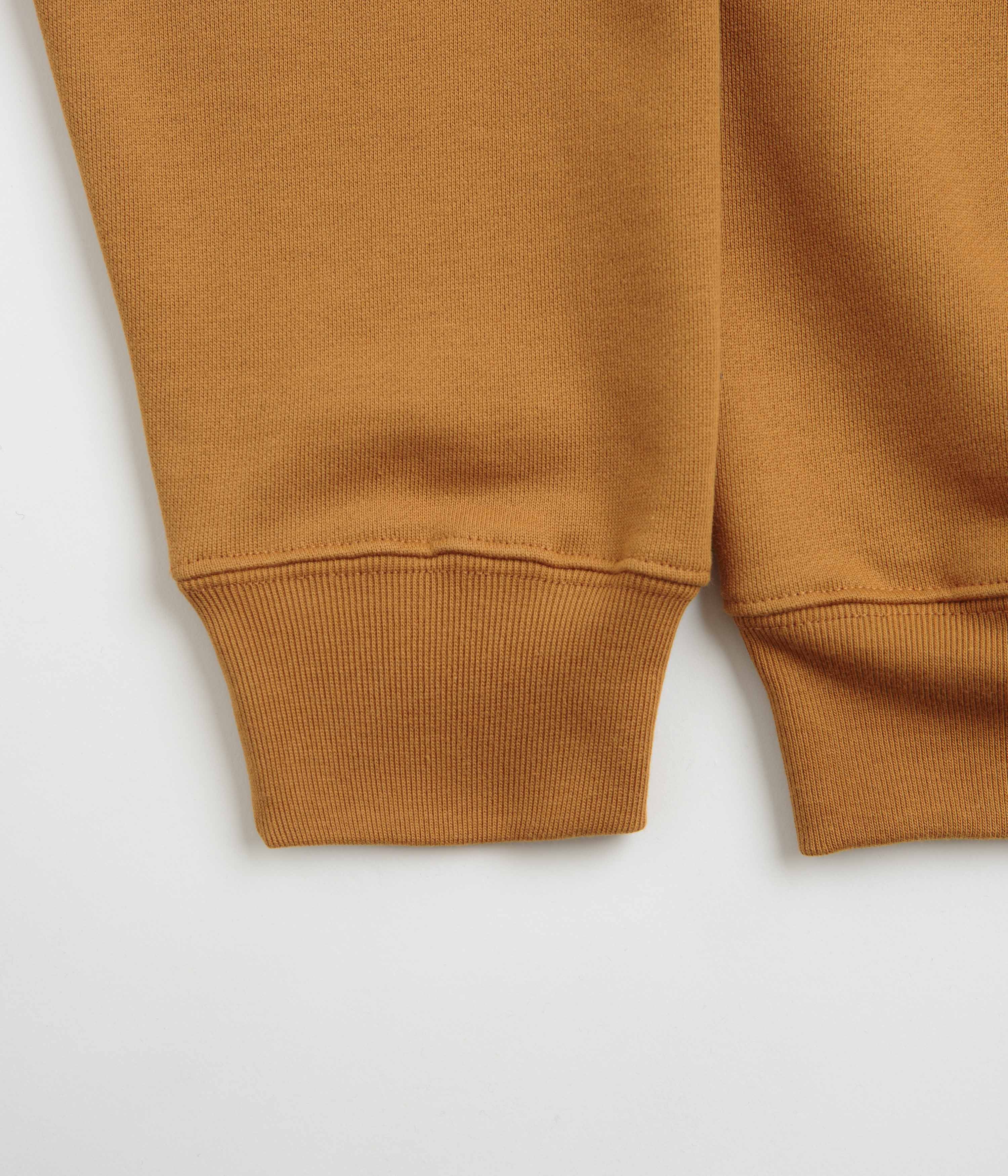 Last Resort AB Atlas Monogram Hoodie - Golden Brown / White - Image 3