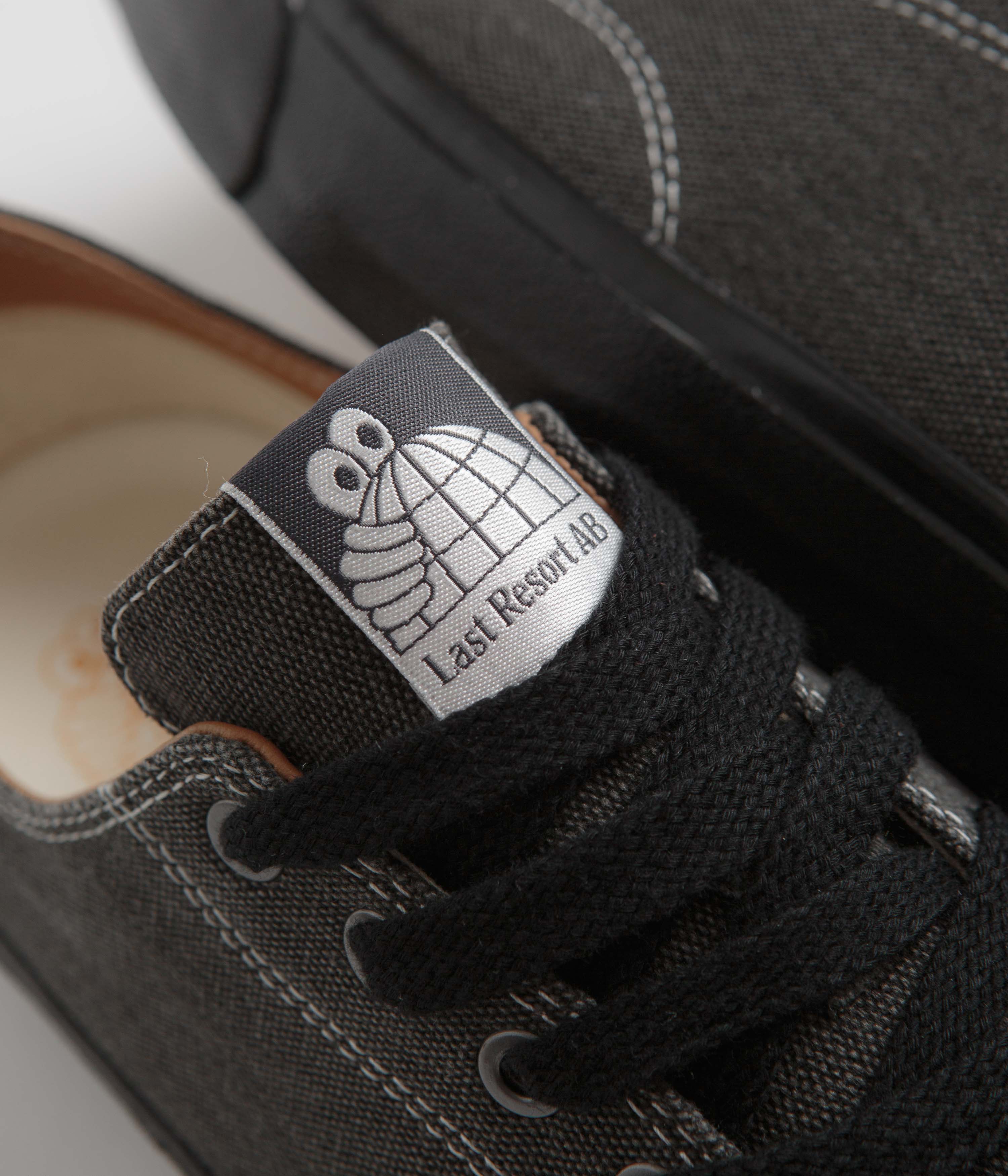 Last Resort AB VM003 Canvas Shoes - Graphite / Black - Image 3