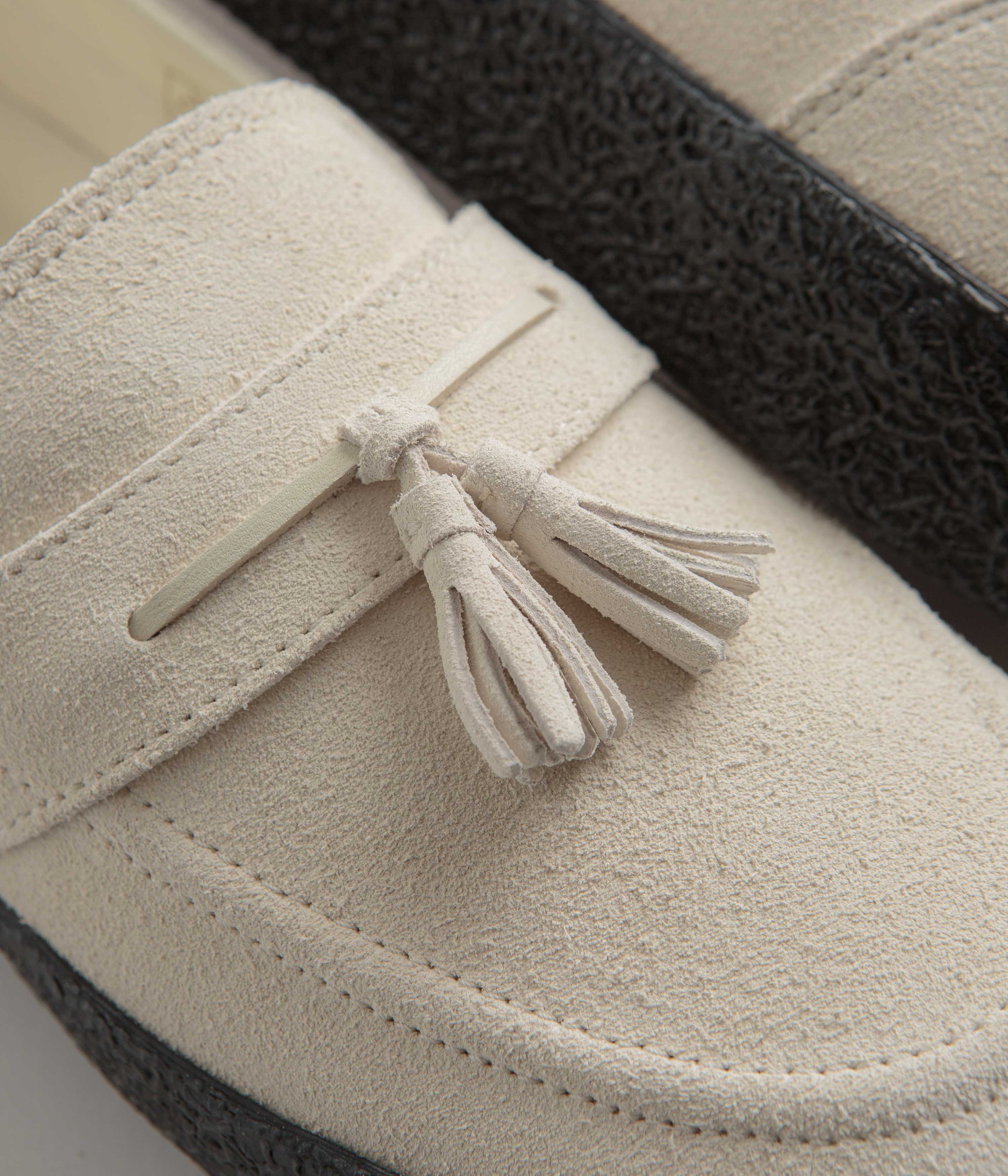 Last Resort AB VM005 Loafer Shoes - Cream / Black - Image 3