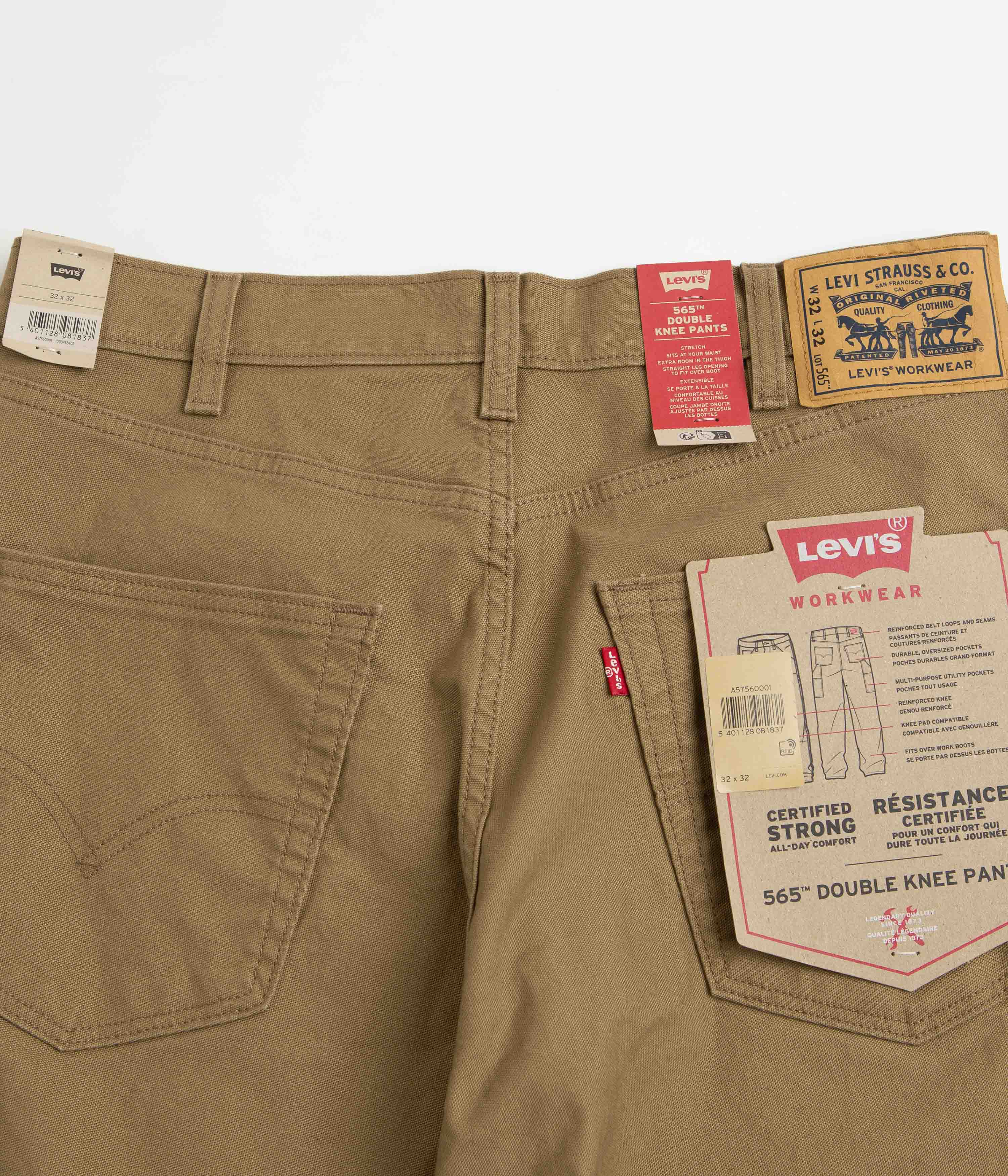 Levi's® Workwear Double Knee Pants - Ermine - Image 6