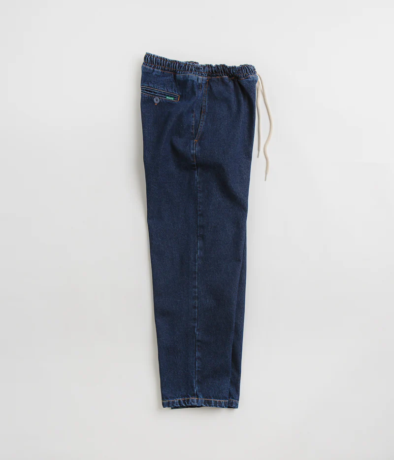 Magenta Loose Pants - Blue Denim - Image 2