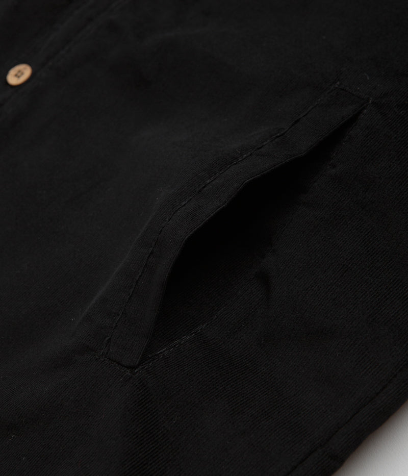Magenta Rover Cord Overshirt - Black - Image 6