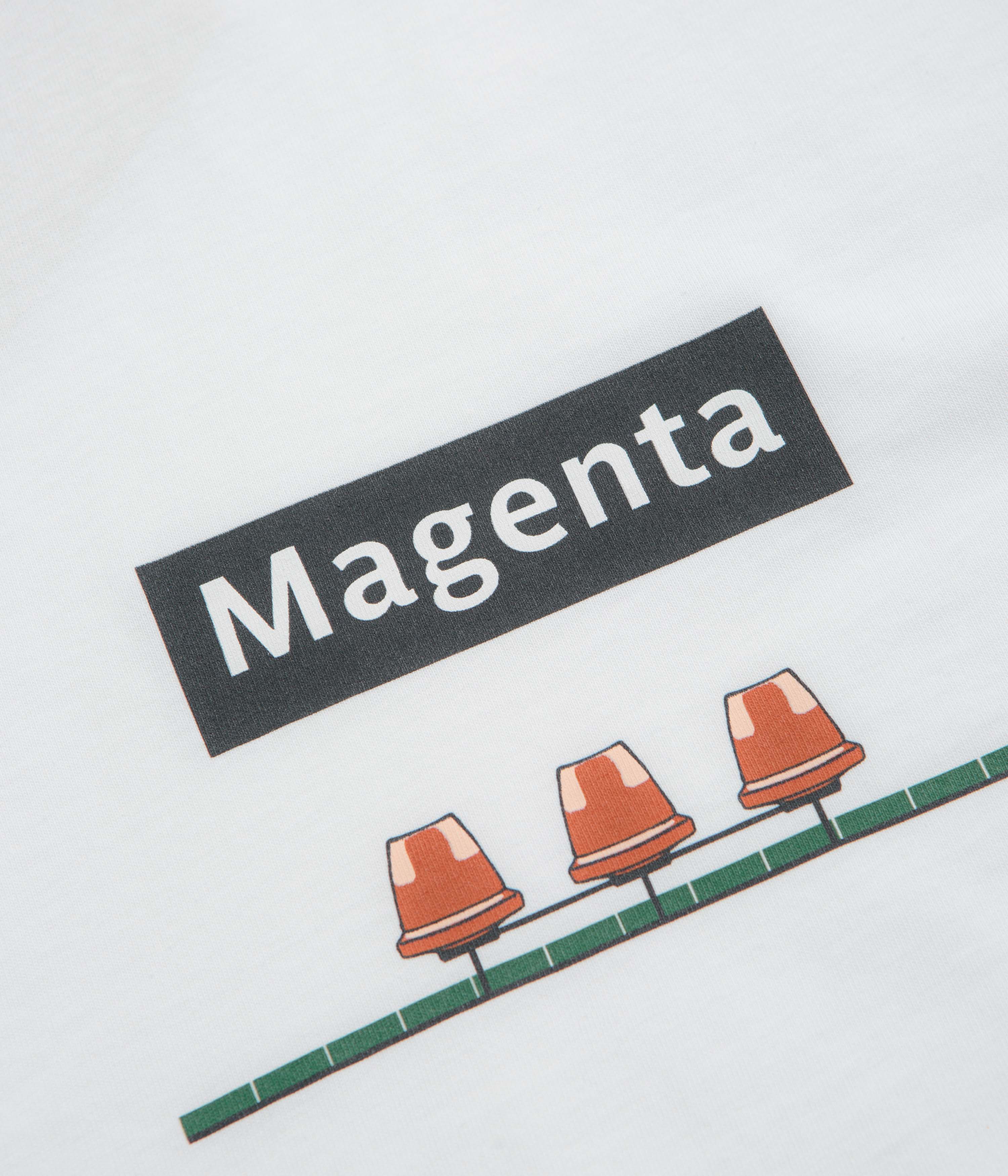 Magenta Station T-Shirt - White - Image 3
