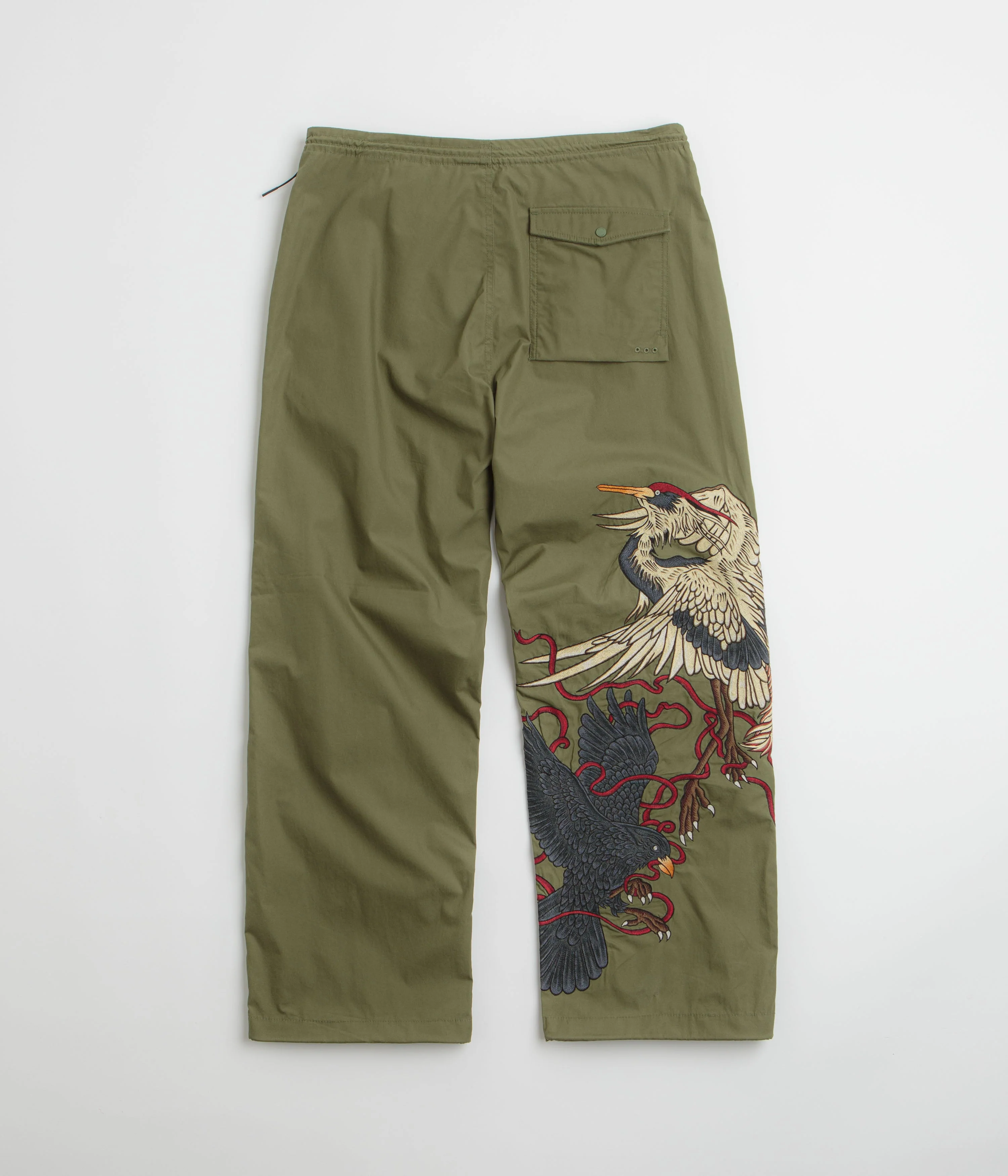 Maharishi Crow & Heron Loose Snopants - Olive - Image 2