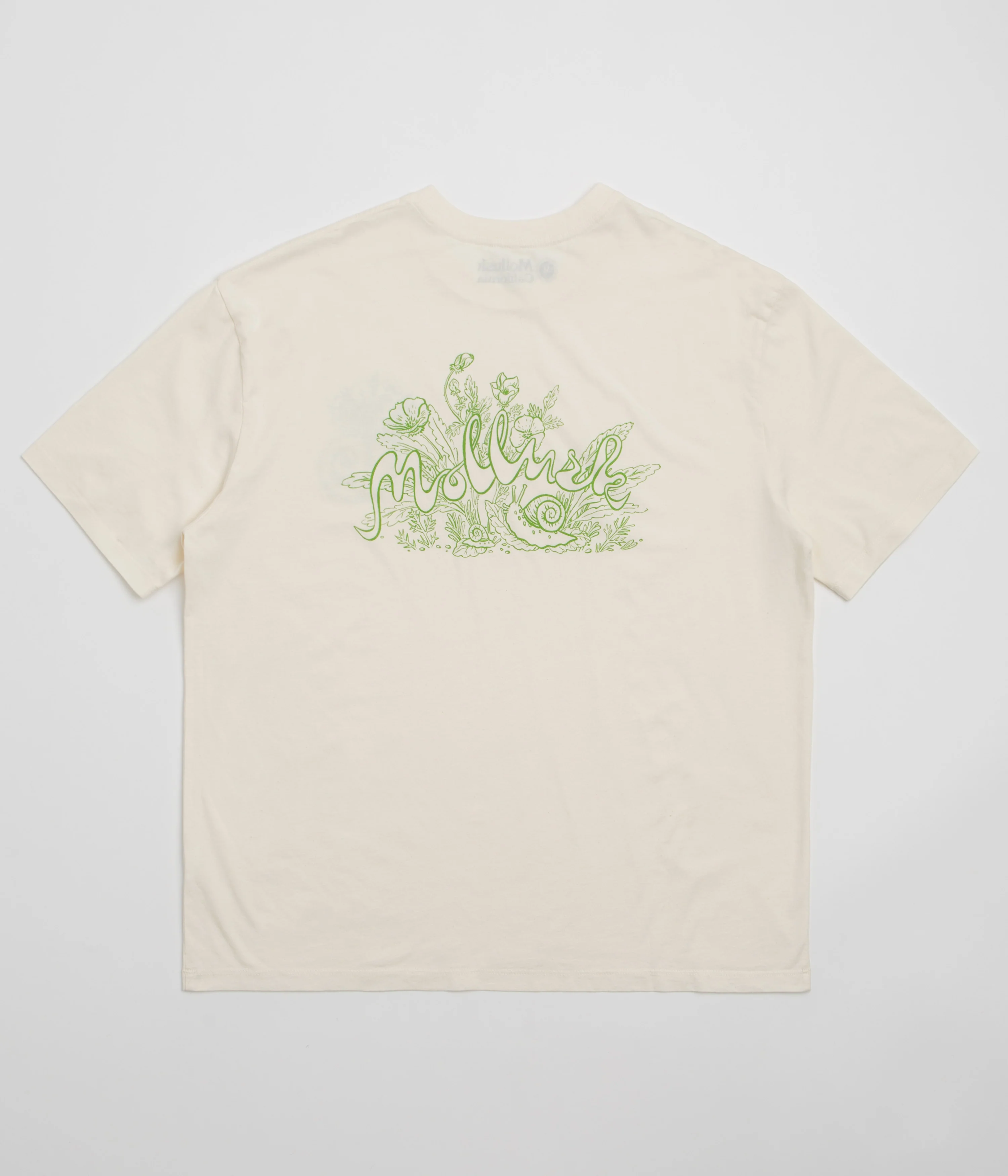 Mollusk Earth Ship T-Shirt - Antique White - Image 2