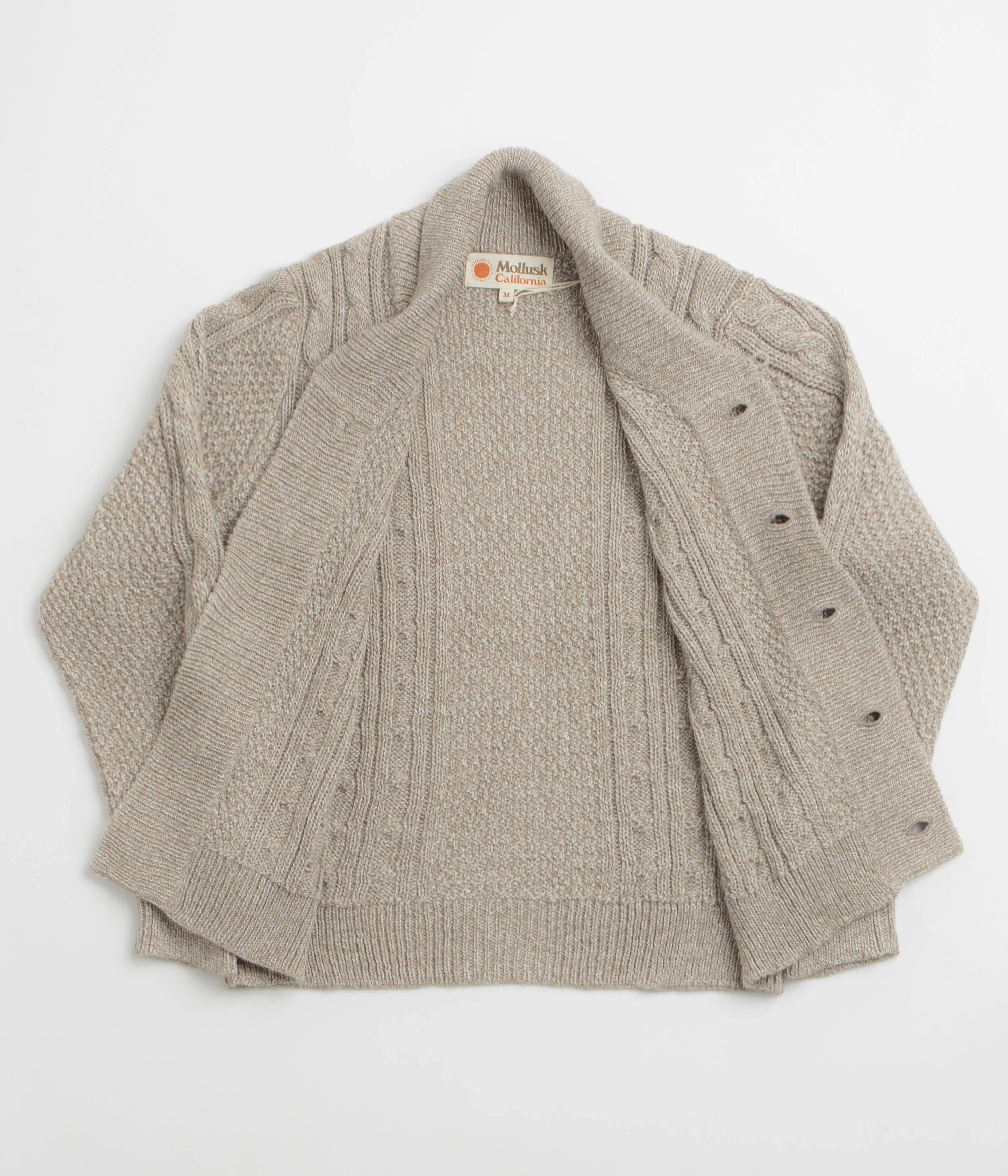 Mollusk Jeffrey Sweatshirt - Natural - Image 2