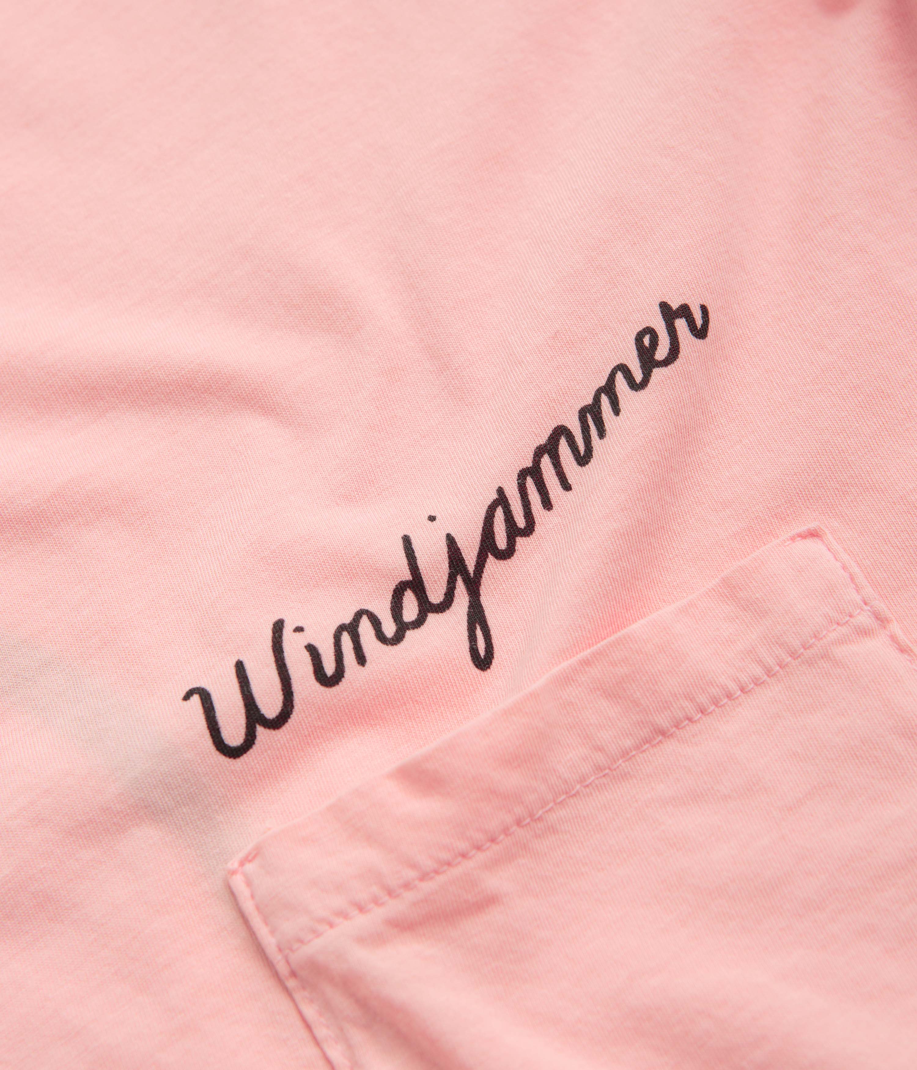 Mollusk Windjammer T-Shirt - Pink - Image 3