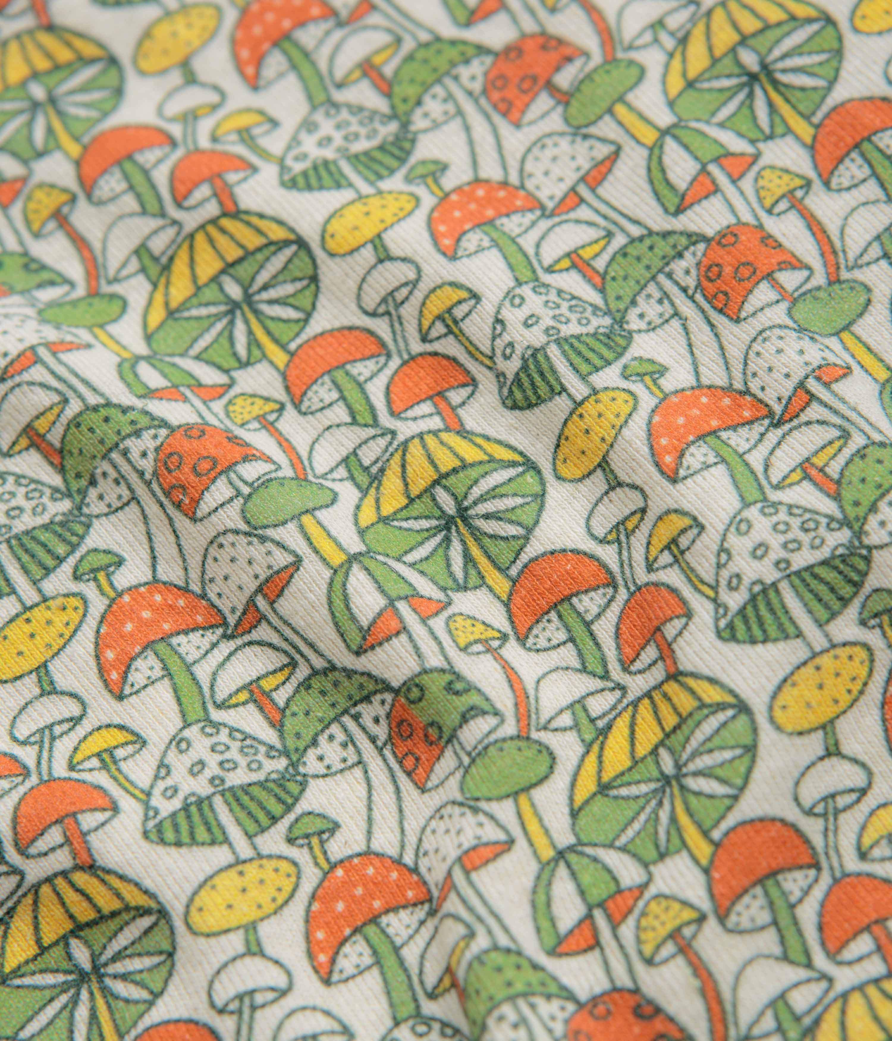 Mollusk Womens Ringer Vest - Green Mushroom - Image 2