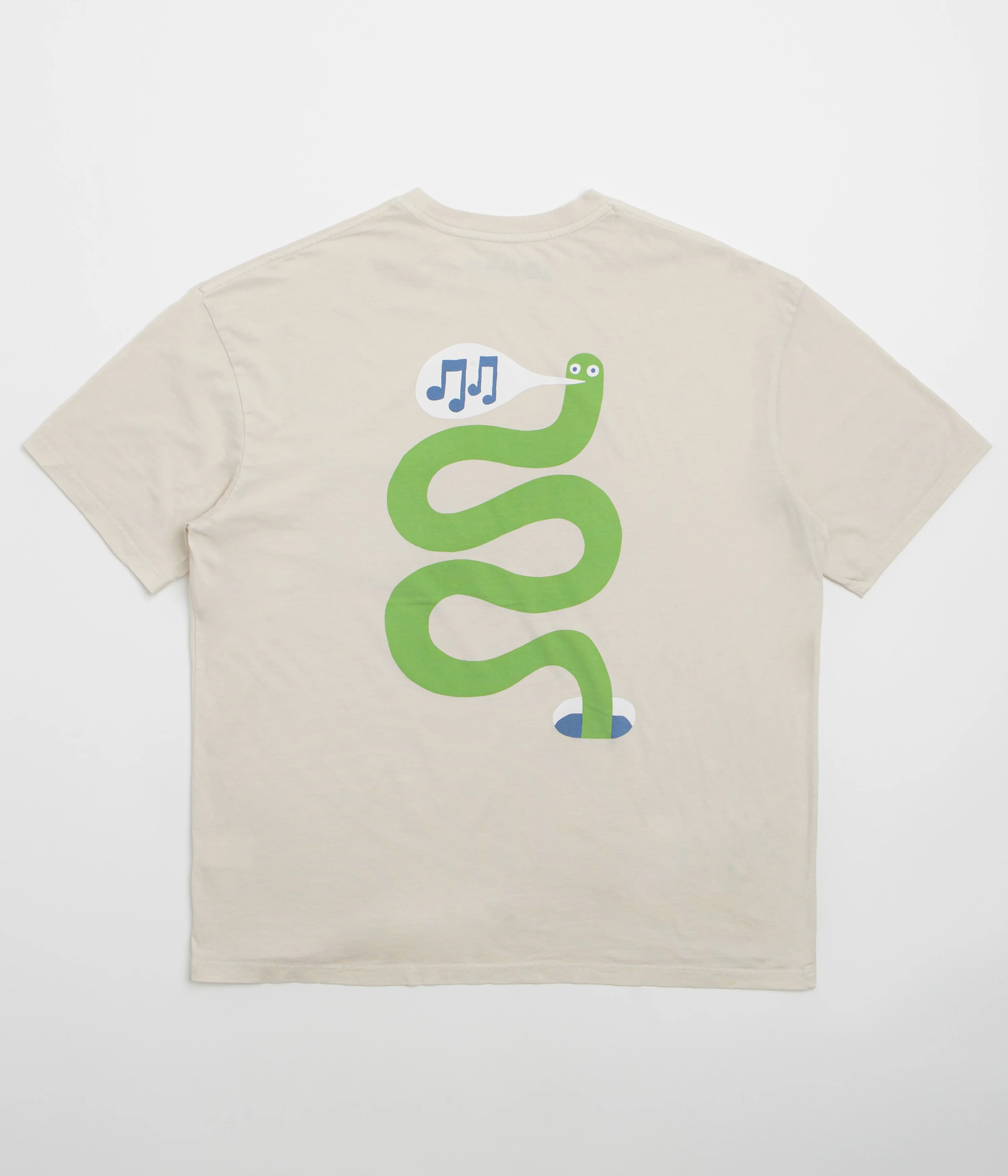 Mollusk Worm T-Shirt - Fog