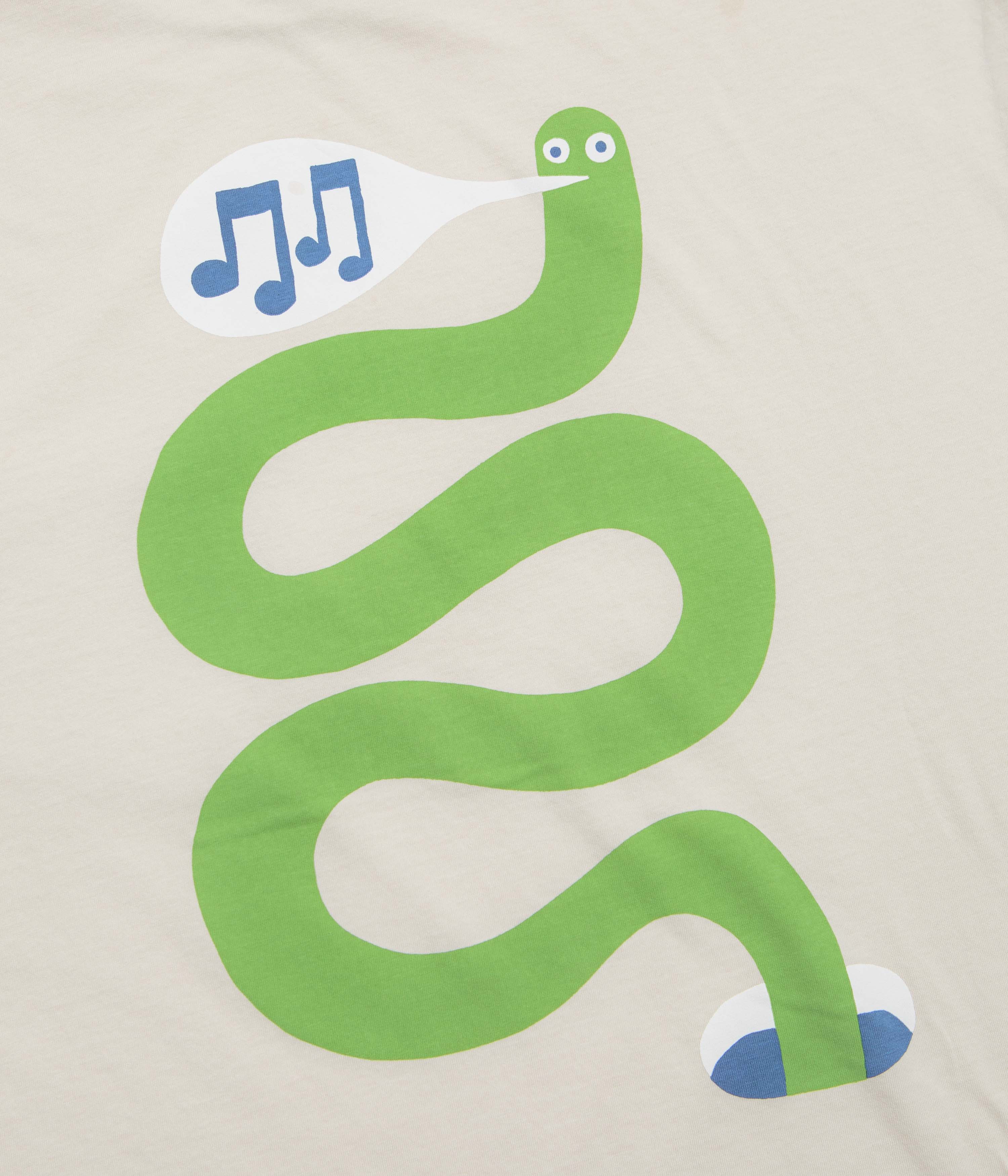 Mollusk Worm T-Shirt - Fog - Image 5