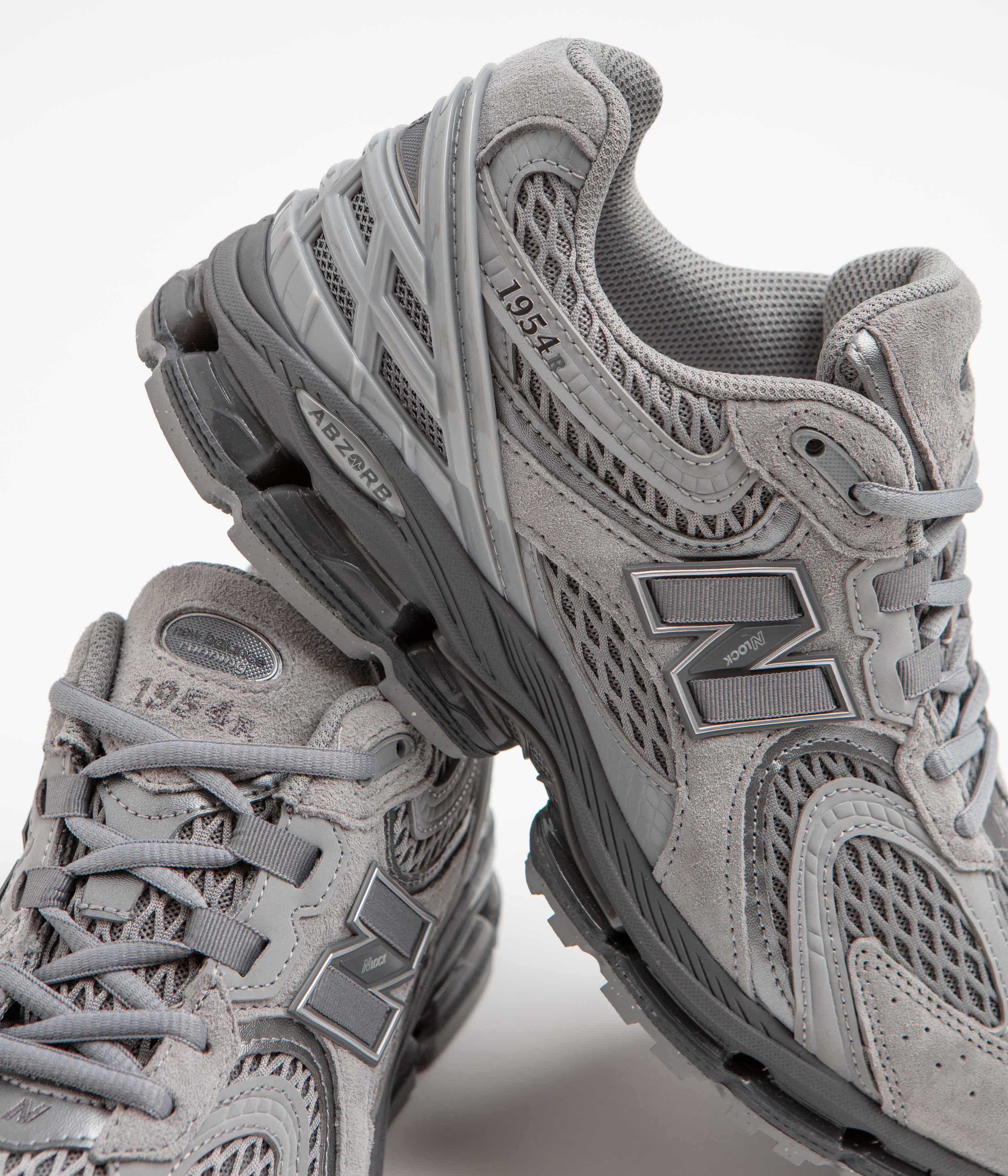 New Balance 1954 Shoes - Slate Grey / Castlerock - Image 3