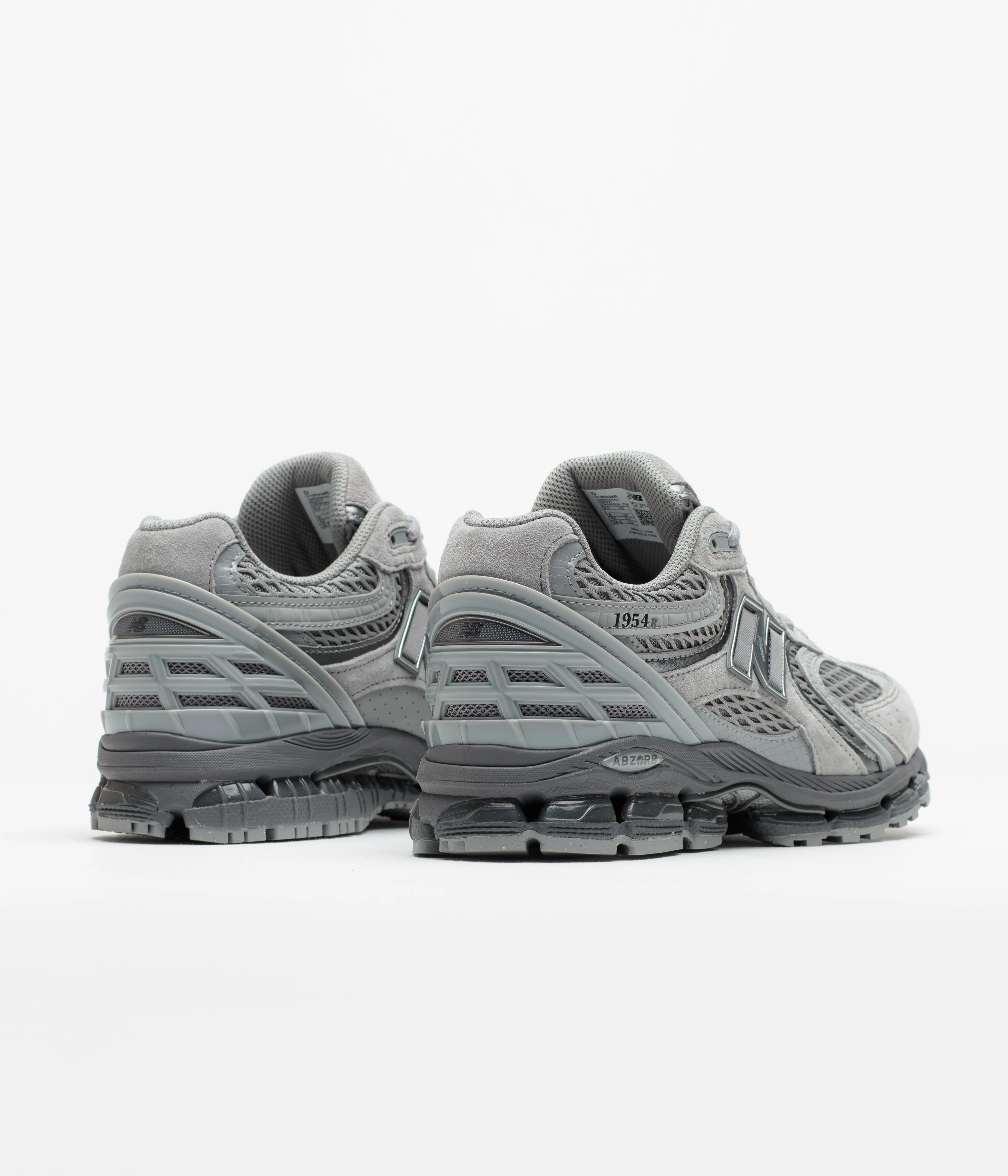 New Balance 1954 Shoes - Slate Grey / Castlerock - Image 4